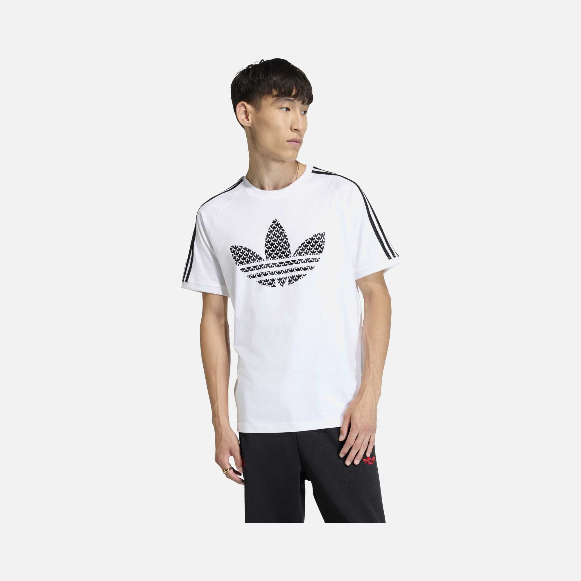 adidas Monogram Infill 3s Tee Erkek Tişört