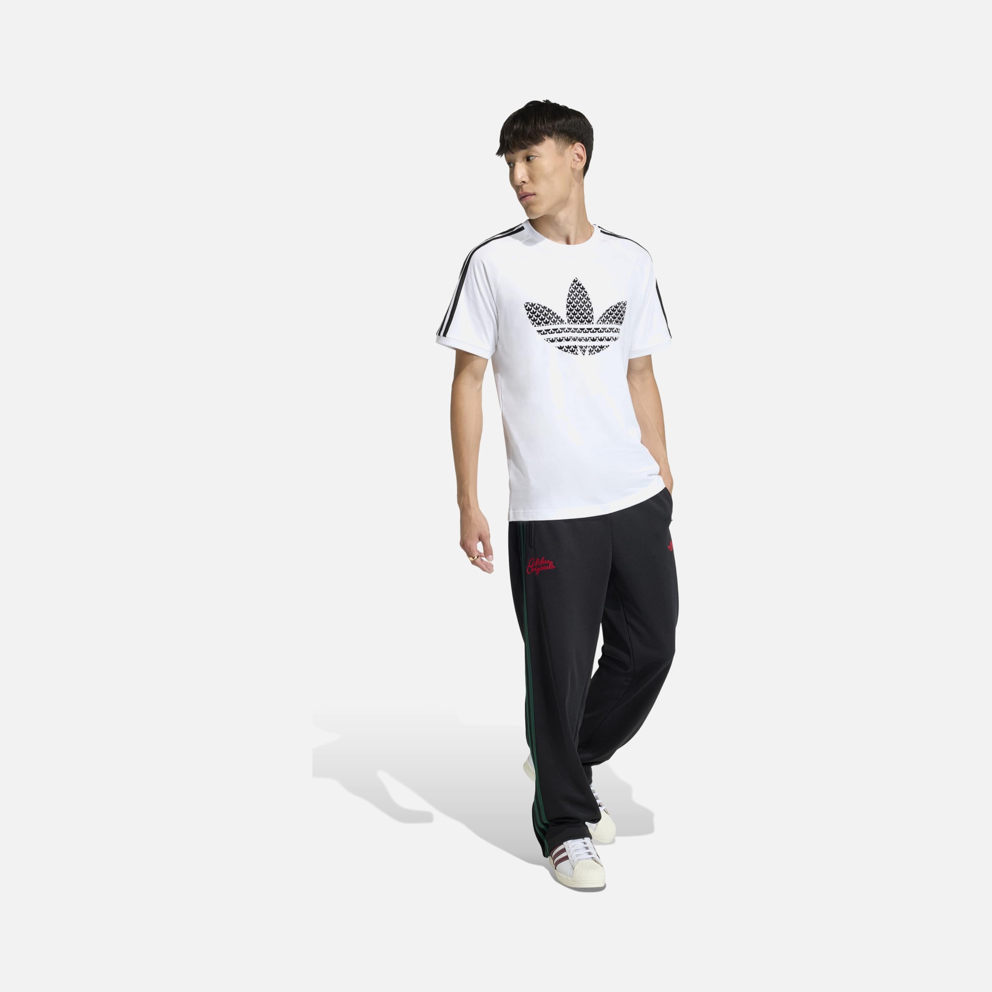 adidas Monogram Infill 3s Tee Erkek Tişört