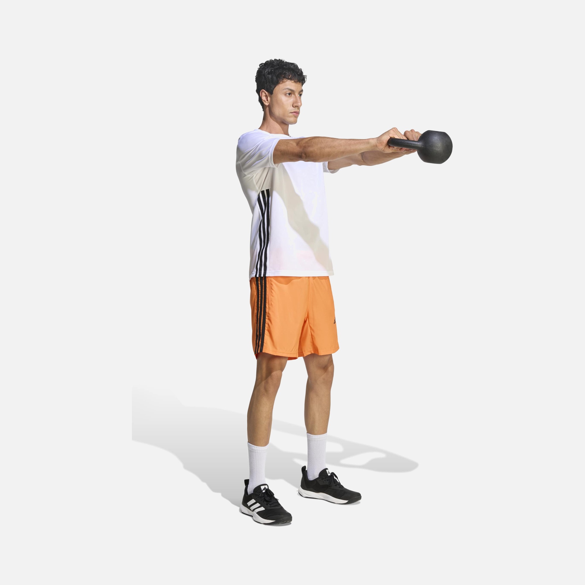 adidas Workout Essentials Base 3-Stripes Erkek Tişört