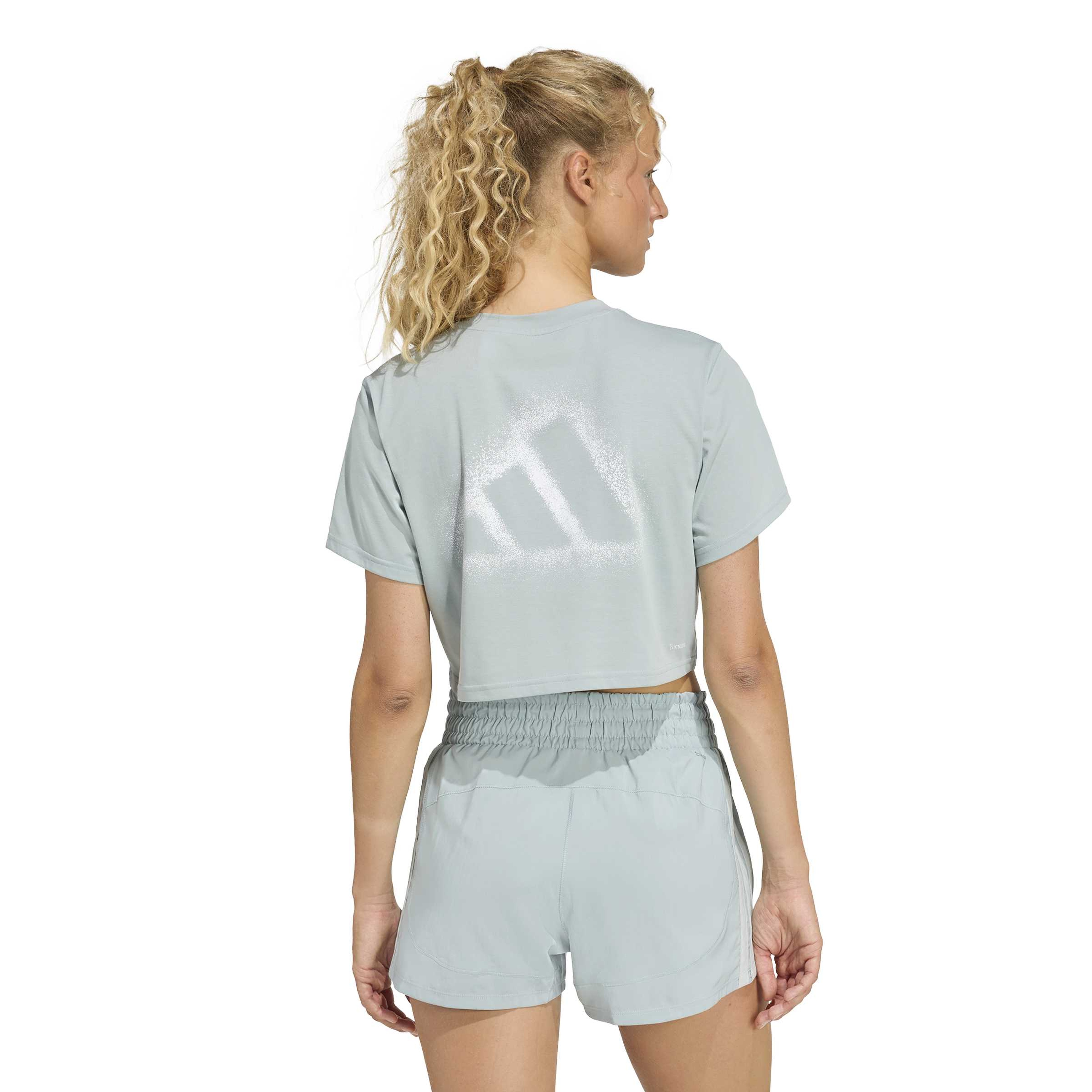 adidas Climacool Primelift Graphic Crop Kadın Tişört