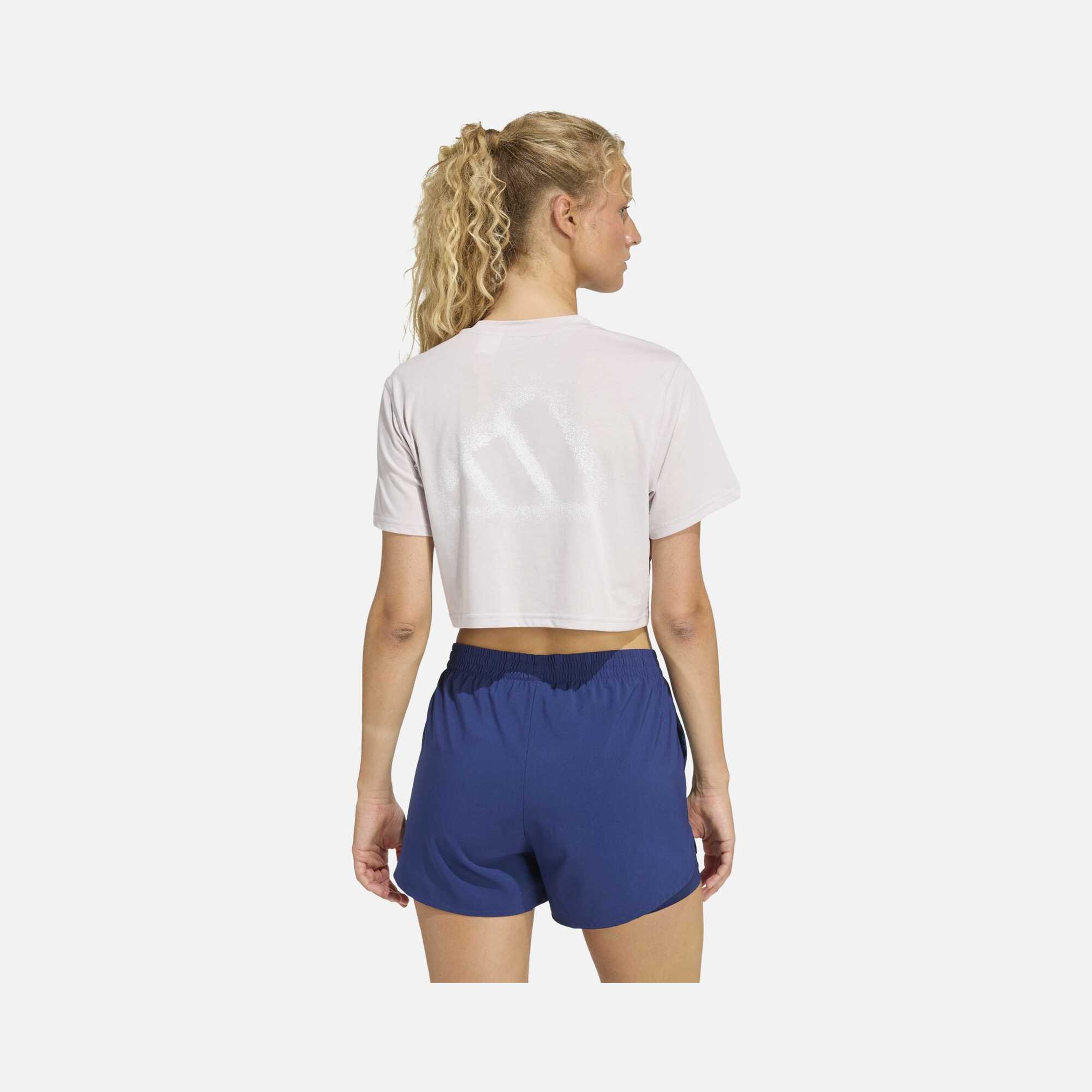 adidas Climacool Primelift Graphic Crop Kadın Tişört
