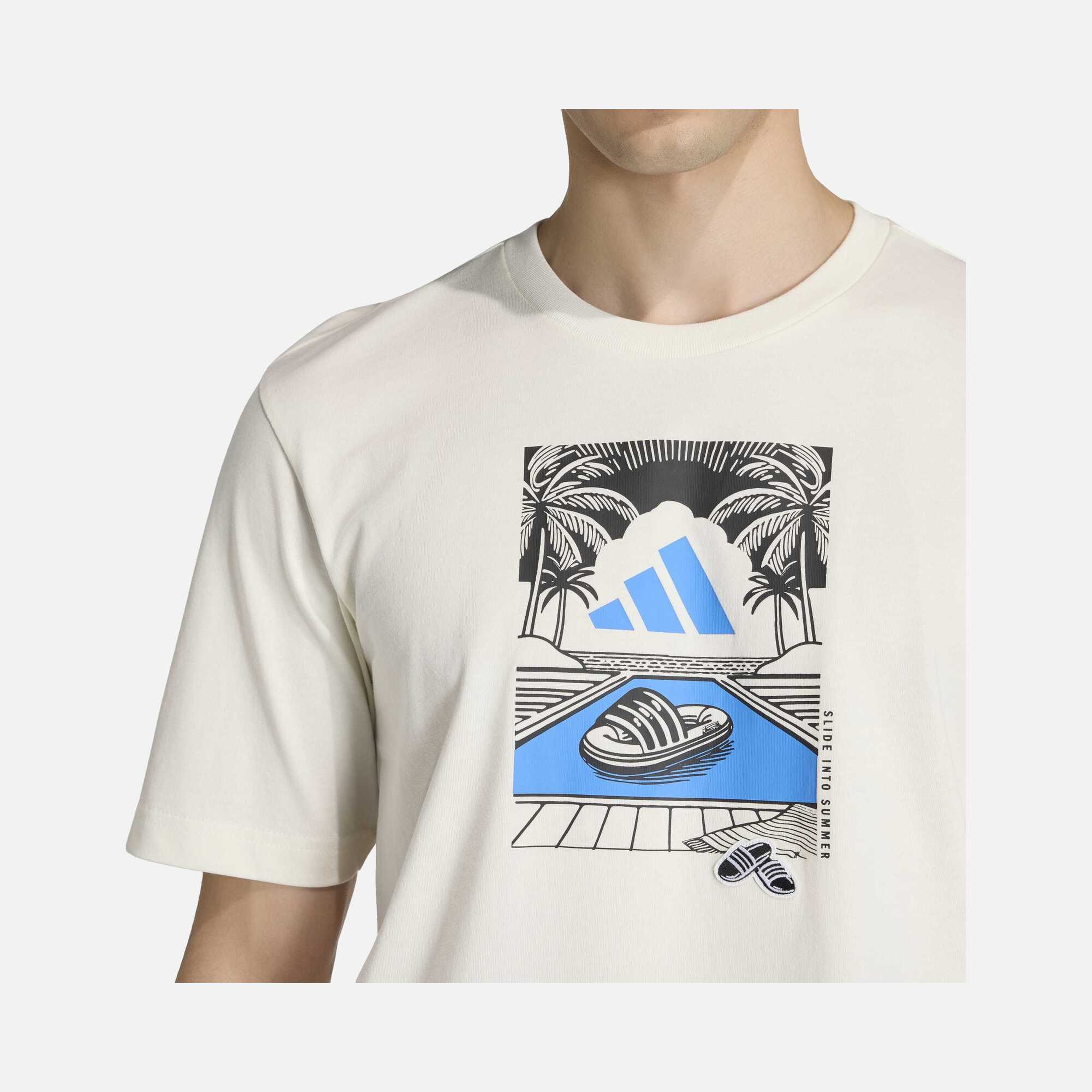 adidas Summer Slide Relax Graphic Erkek Tişört