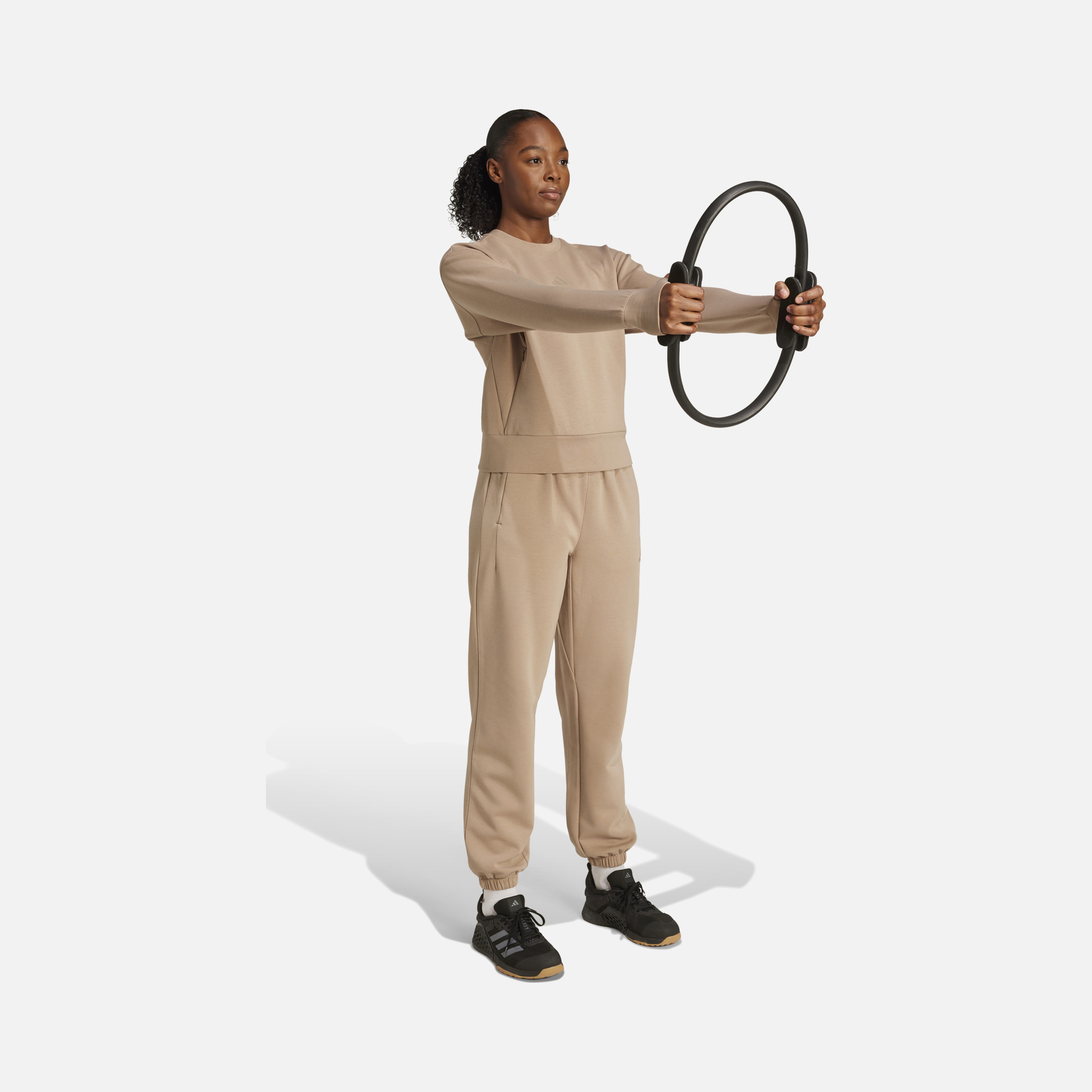 adidas D4 T Knit Crew Kadın Sweatshirt