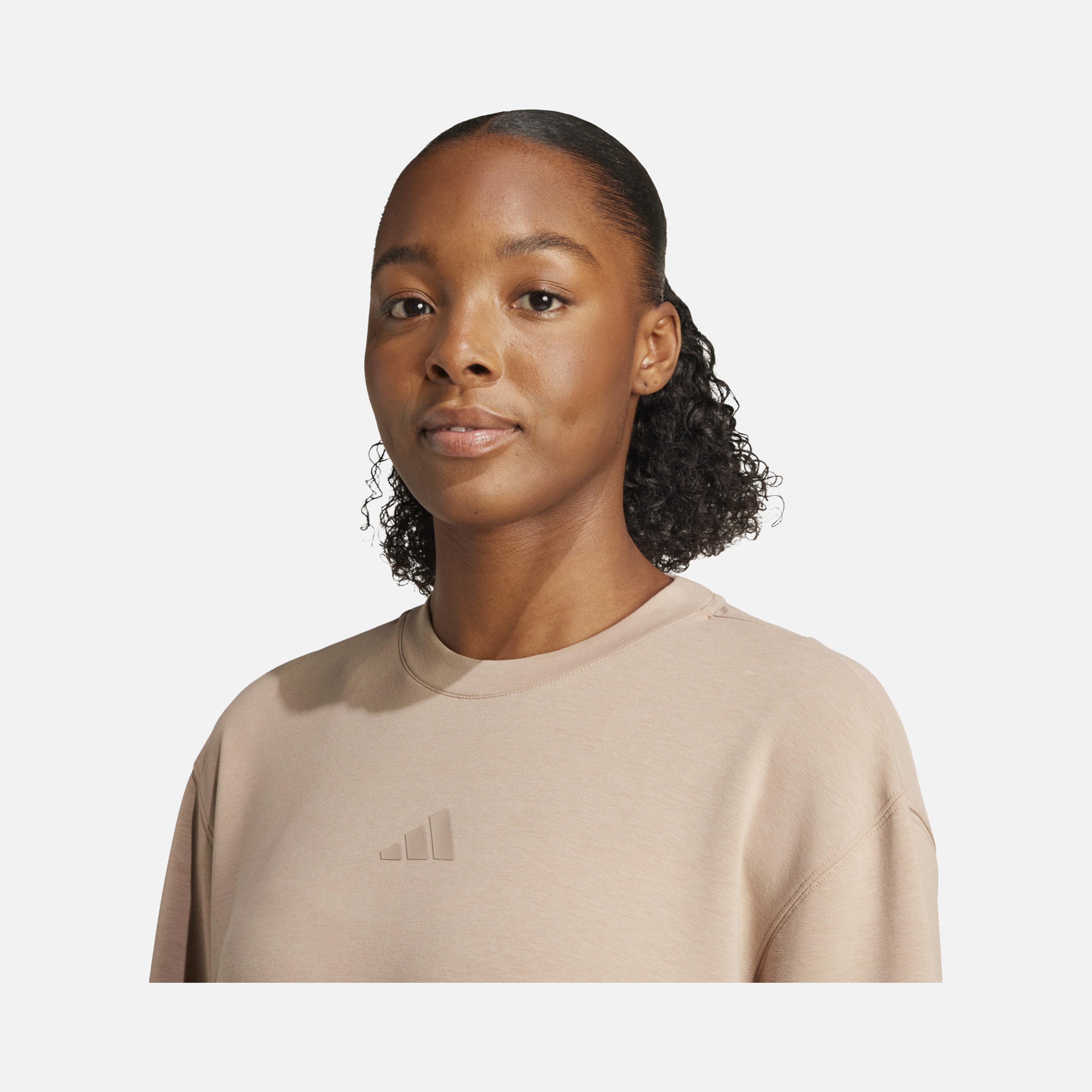 adidas D4 T Knit Crew Kadın Sweatshirt