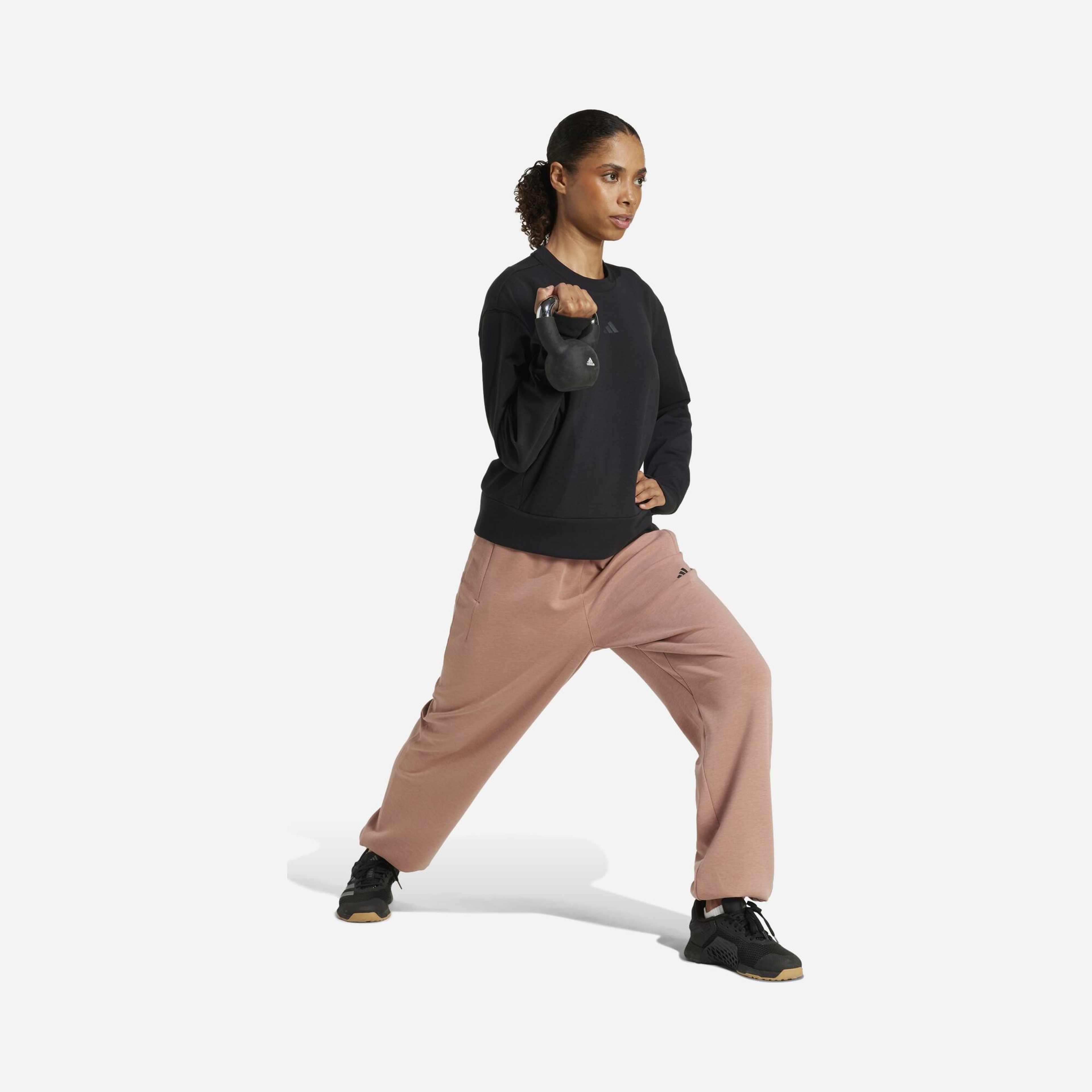 adidas D4 T Knit Crew Kadın Sweatshirt