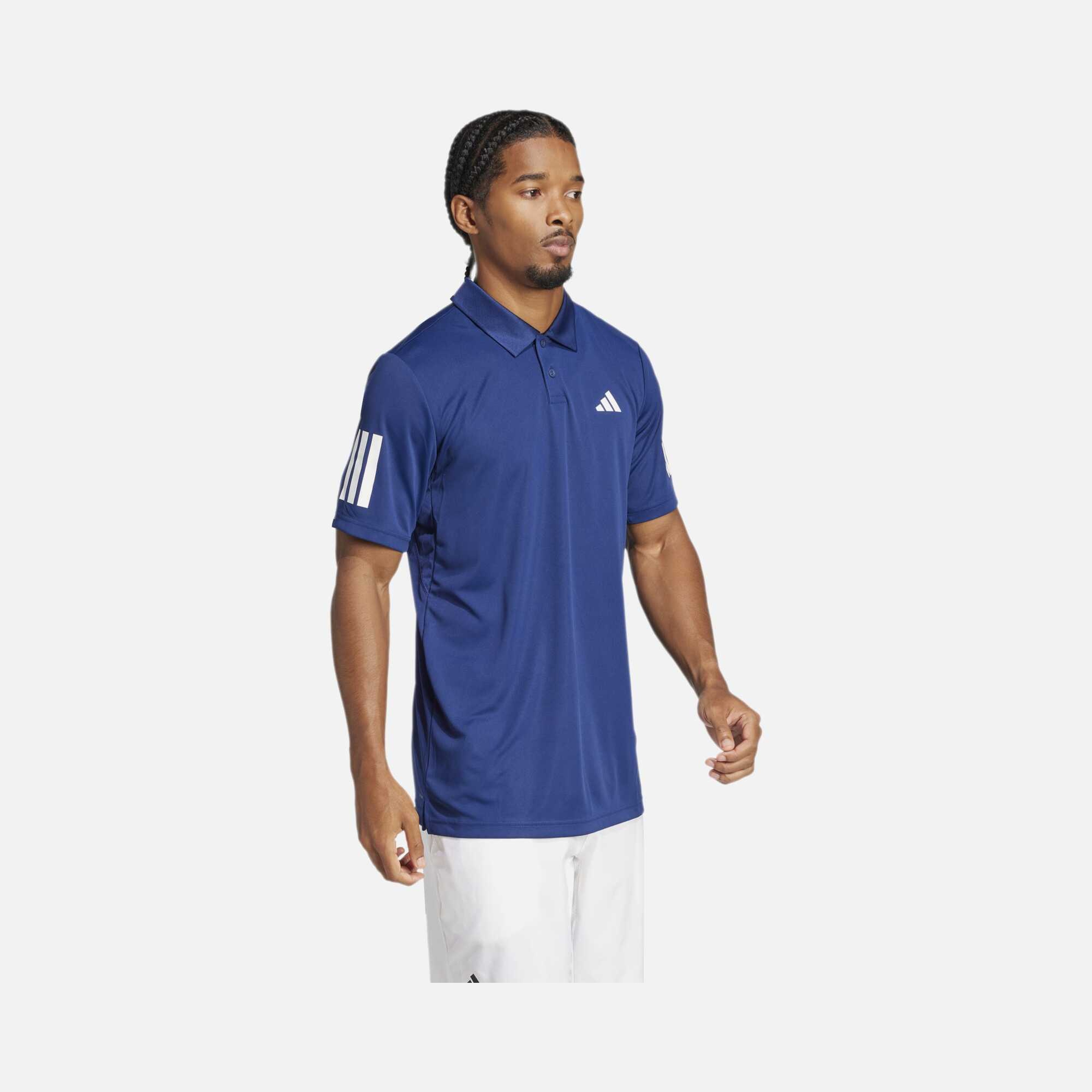 adidas Climacool Club Tennis 3-Stripes Two Button Polo Collar FreeLift Design Short-Sleeve Erkek Tişört