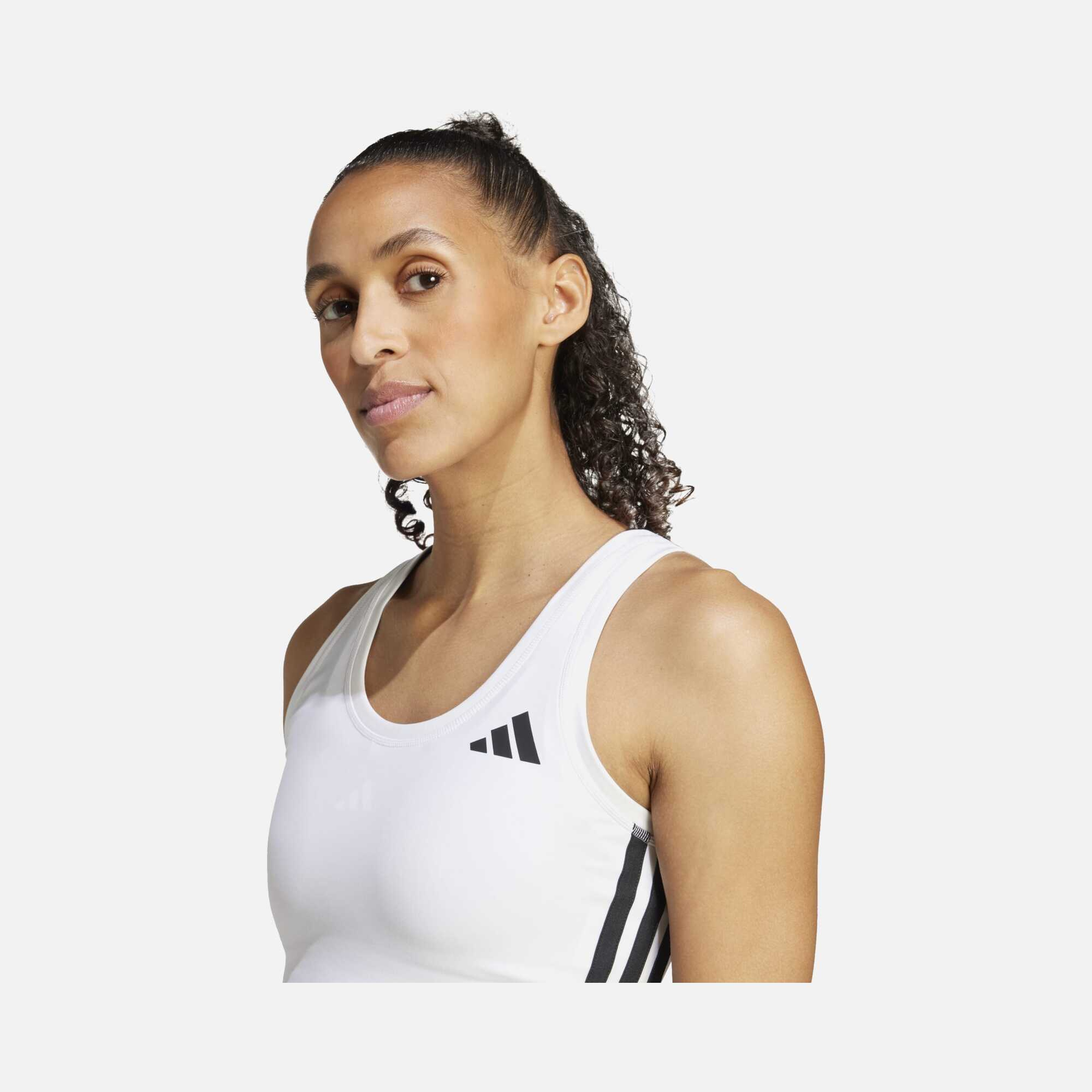 adidas Train Essentials 3-Stripes Crop Tank Kadın Atlet