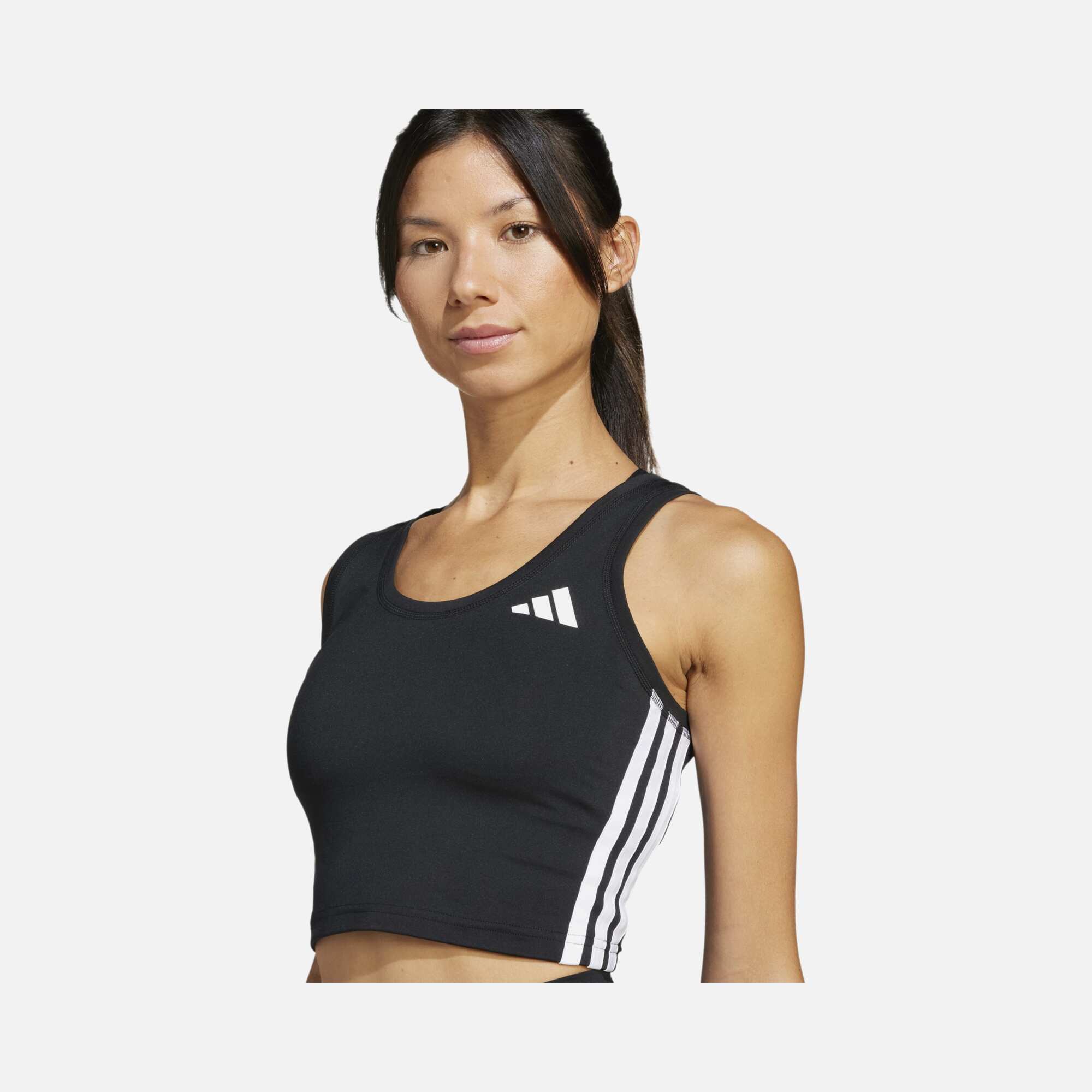 adidas Train Essentials 3-Stripes Crop Tank Kadın Atlet