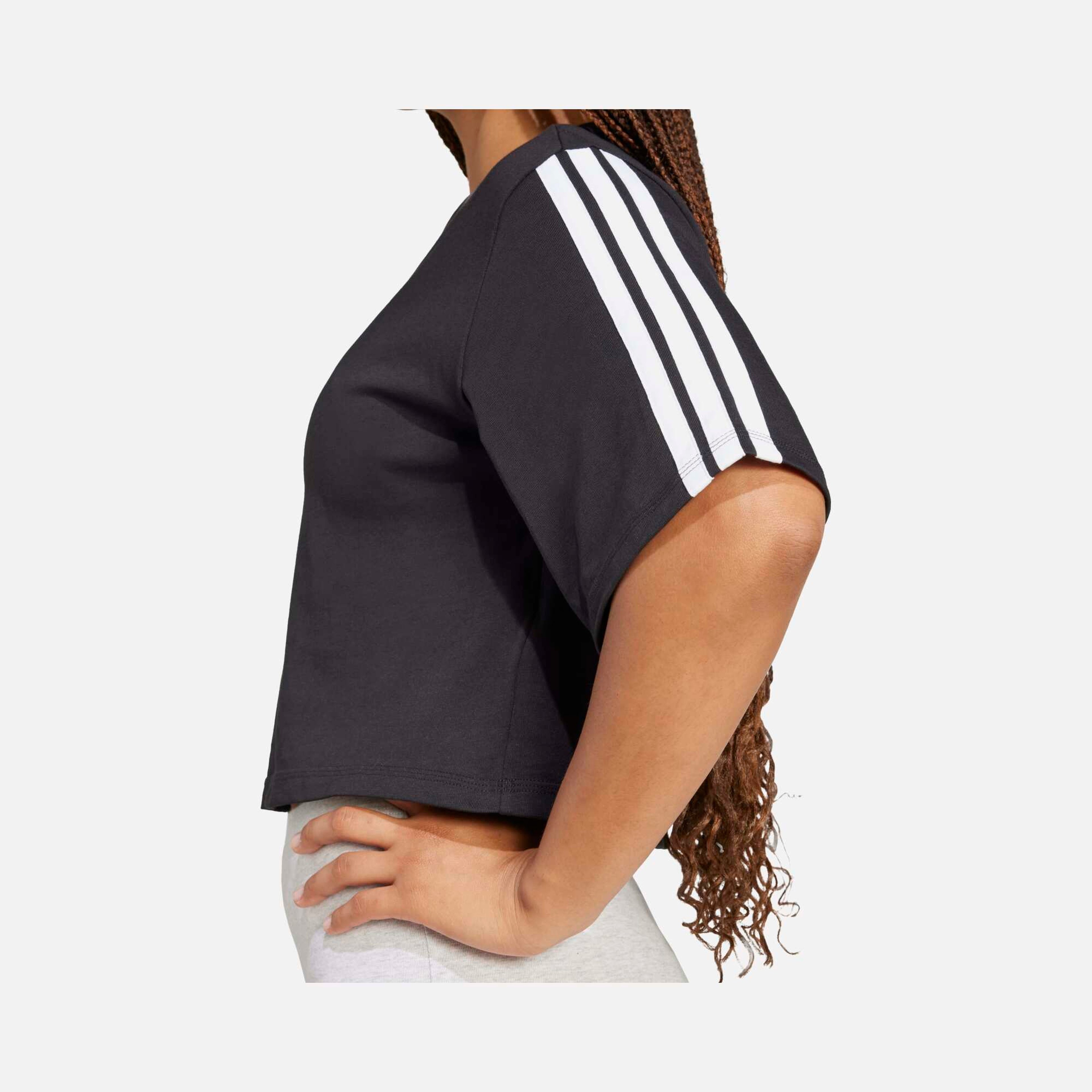 adidas Essentials 3-Stripes Cotton Loose Kadın Tişört