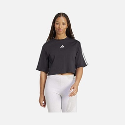 adidas Essentials 3-Stripes Cotton Loose Kadın Tişört