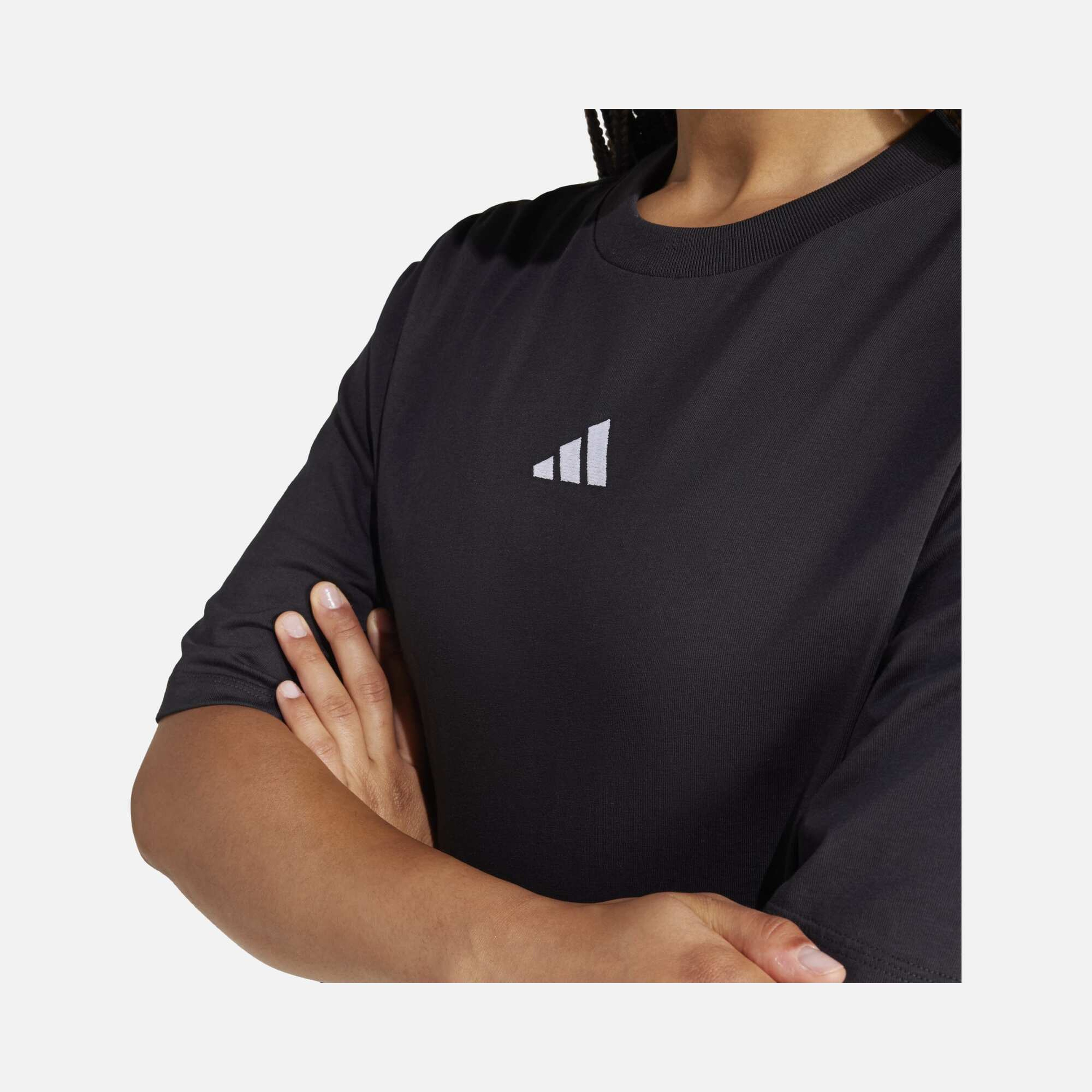 adidas Essentials 3-Stripes Cotton Loose Kadın Tişört