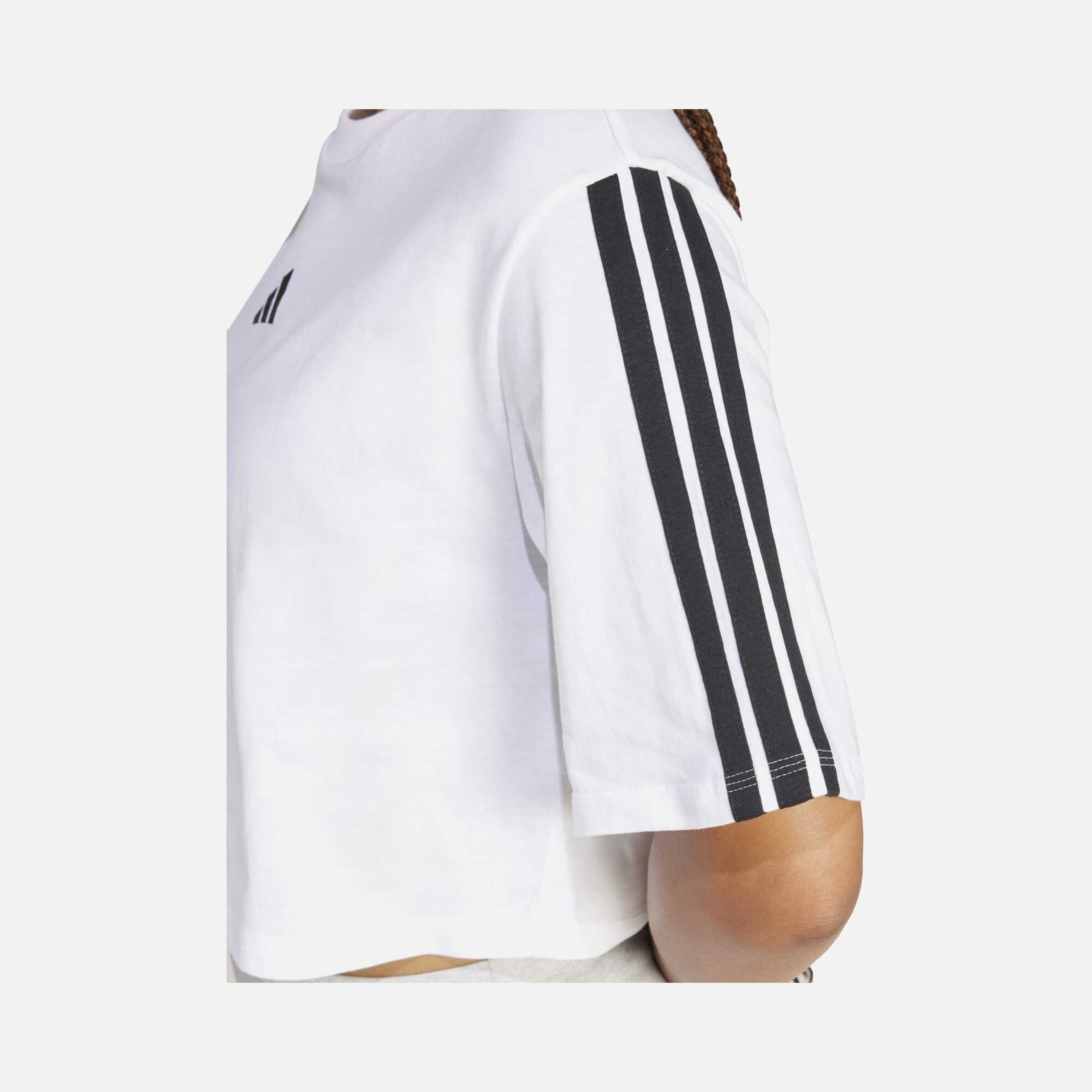 adidas Essentials 3-Stripes Cotton Loose Kadın Tişört