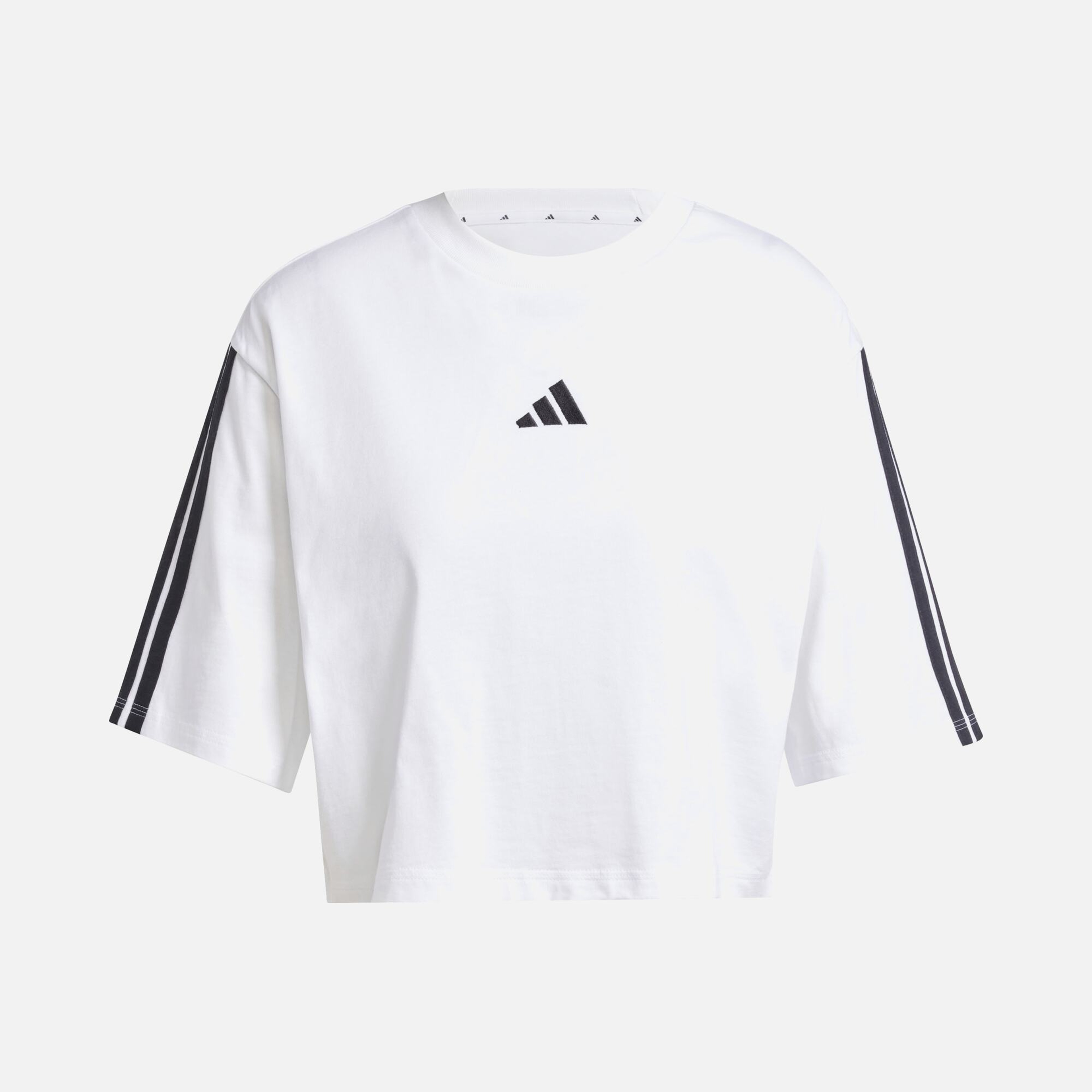 adidas Essentials 3-Stripes Cotton Loose Kadın Tişört