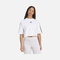 adidas Essentials 3-Stripes Cotton Loose Kadın Tişört