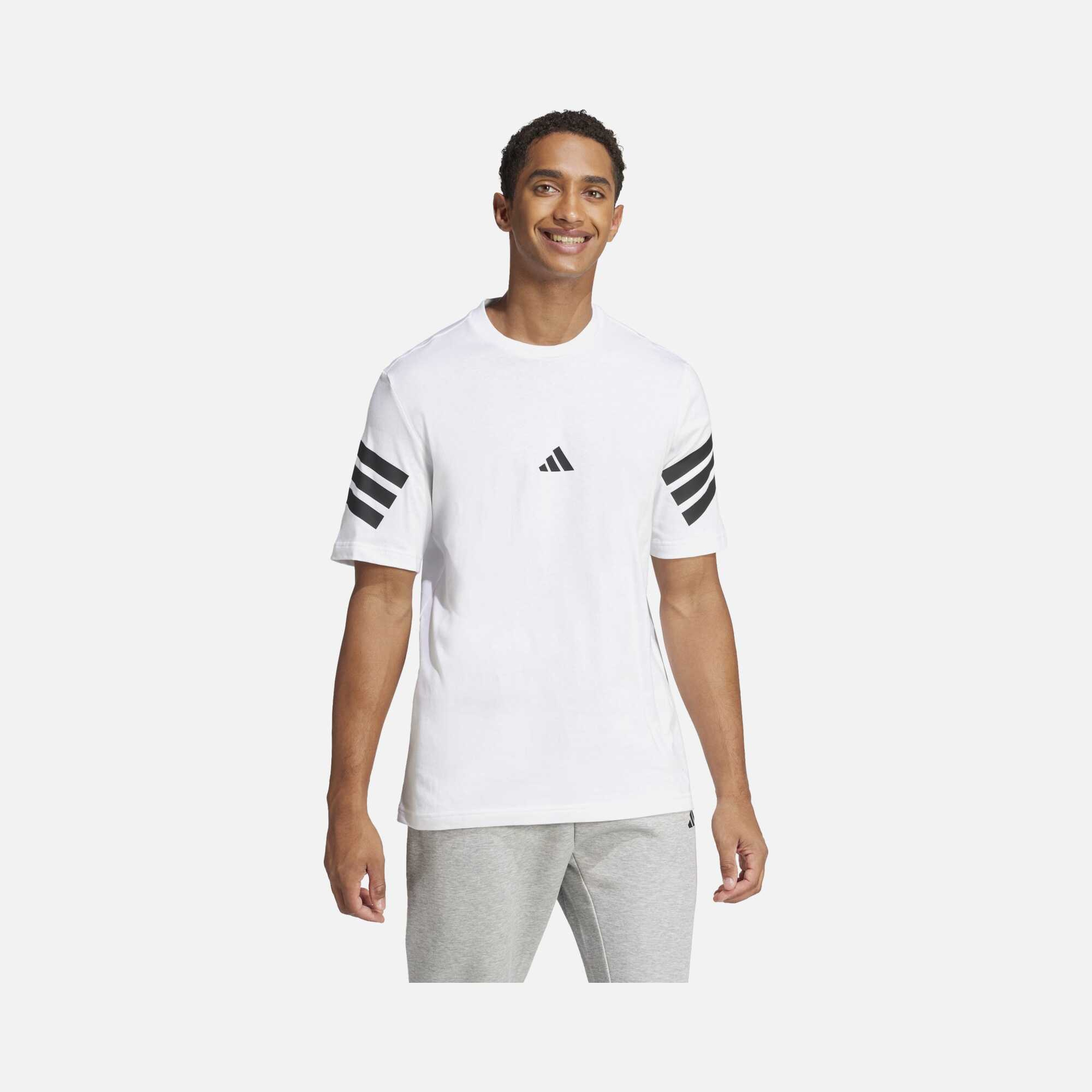 Мужская футболка adidas Sportswear Future Icons Angled 3-Stripes Short-Sleeve