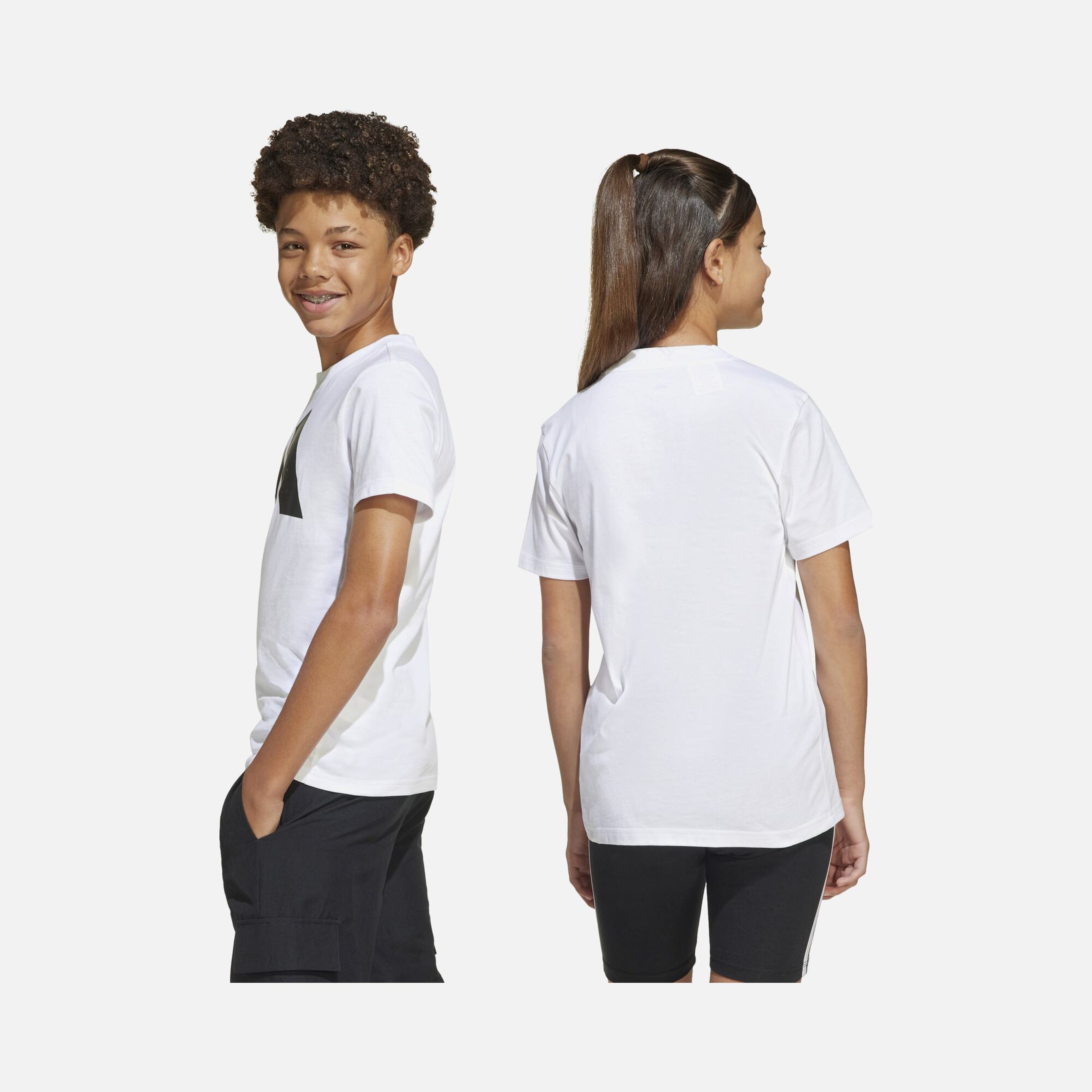 adidas Sportswear Essentials Big 3 Bar Logo Graphic Short-Sleeve Çocuk Tişört