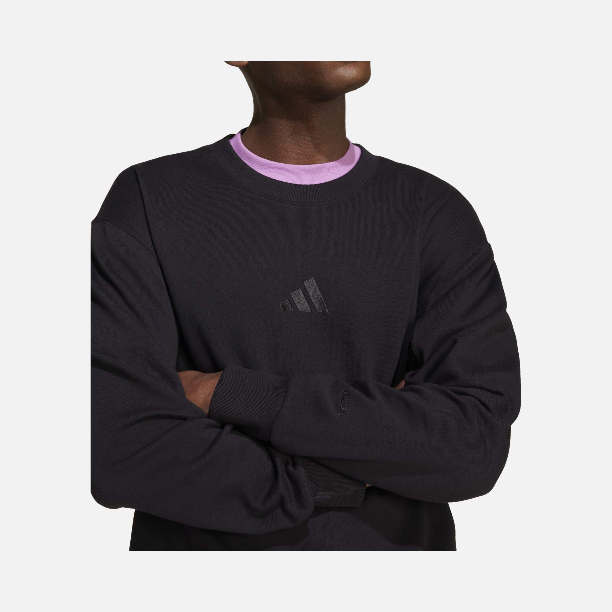 adidas ALL SZN French Terry Crew Erkek Sweatshirt