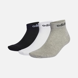 adidas Think Linear Ankle Training (3 Pairs) Unisex Çorap