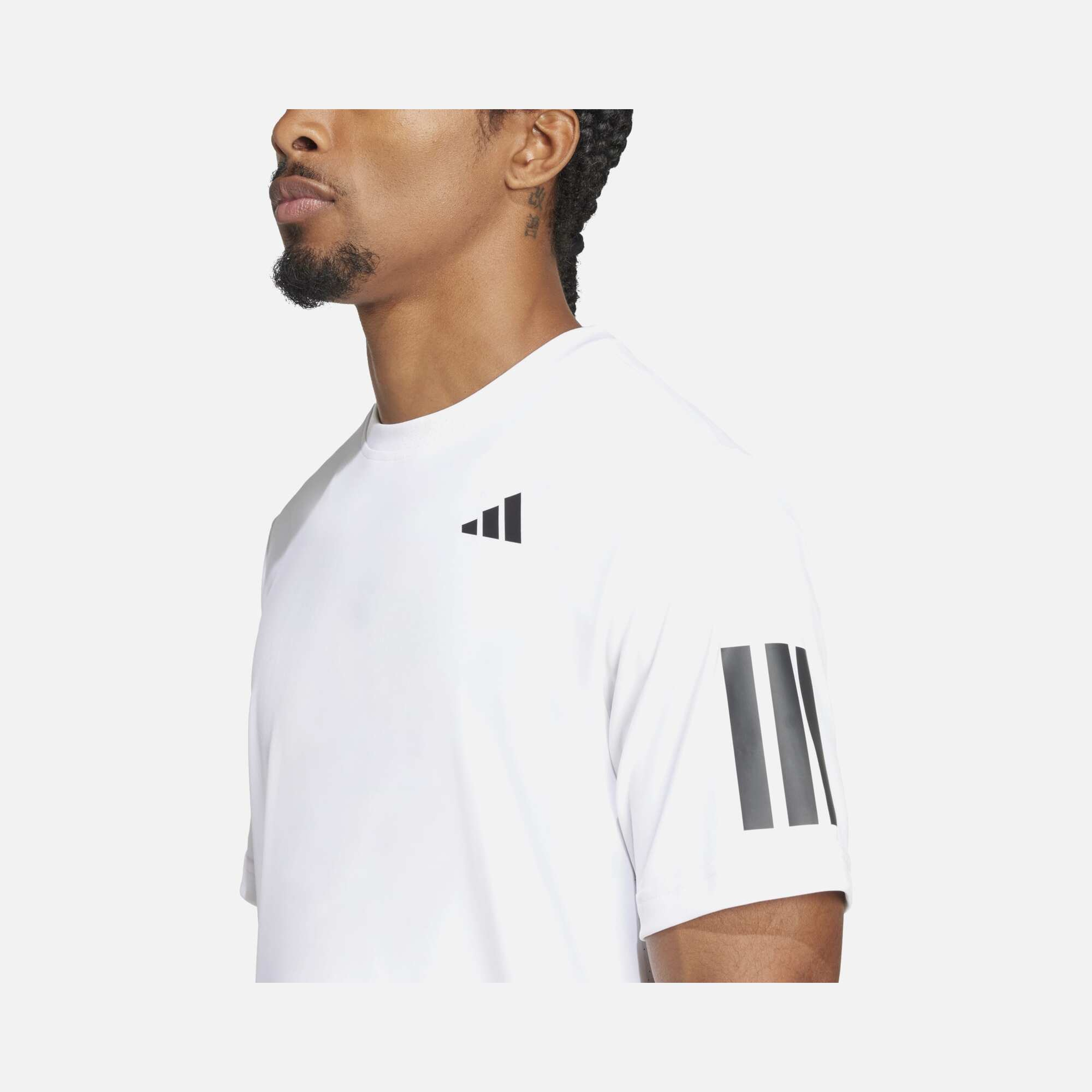 adidas Club Tennis Climacool 3-Stripes Erkek Tişört