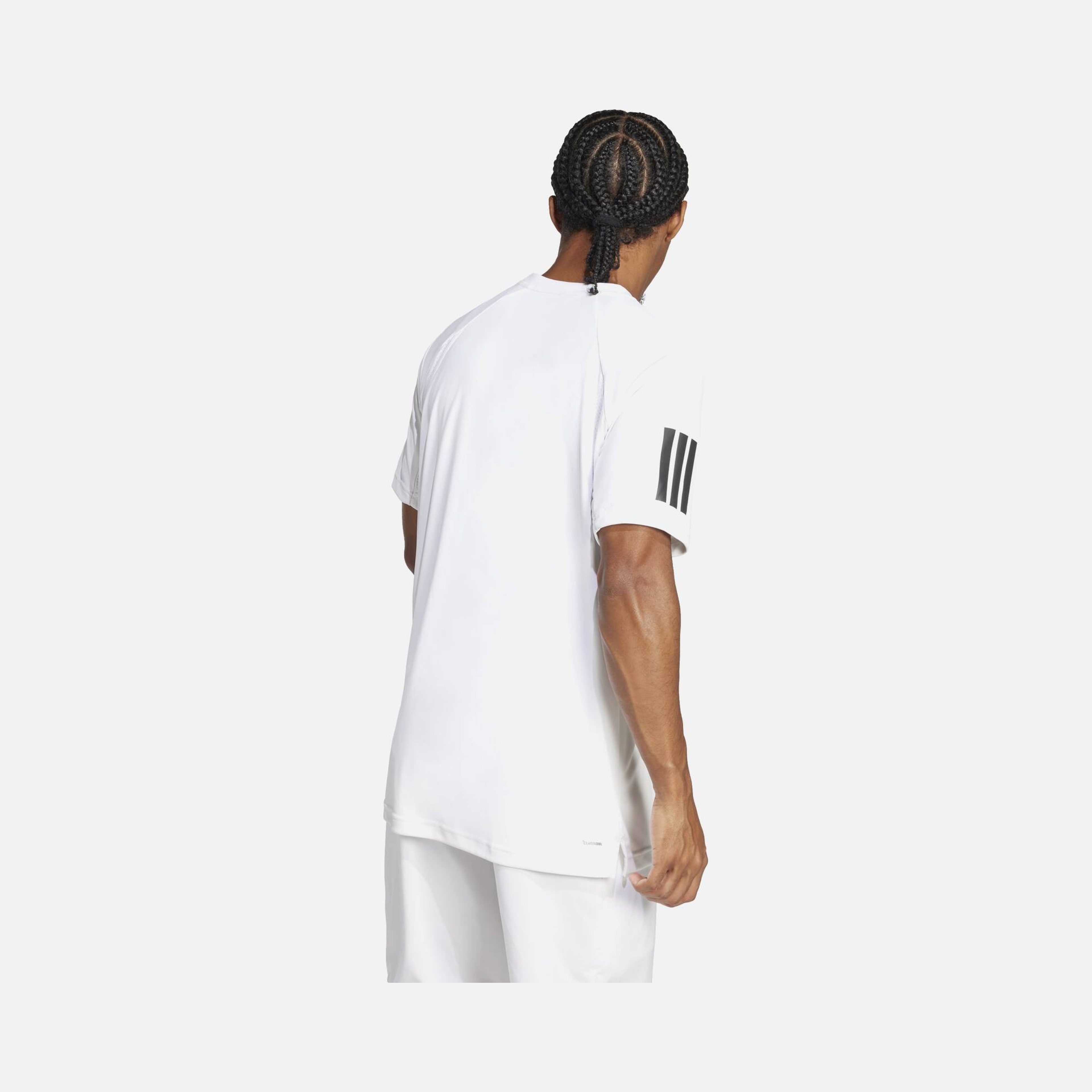 adidas Club Tennis Climacool 3-Stripes Erkek Tişört