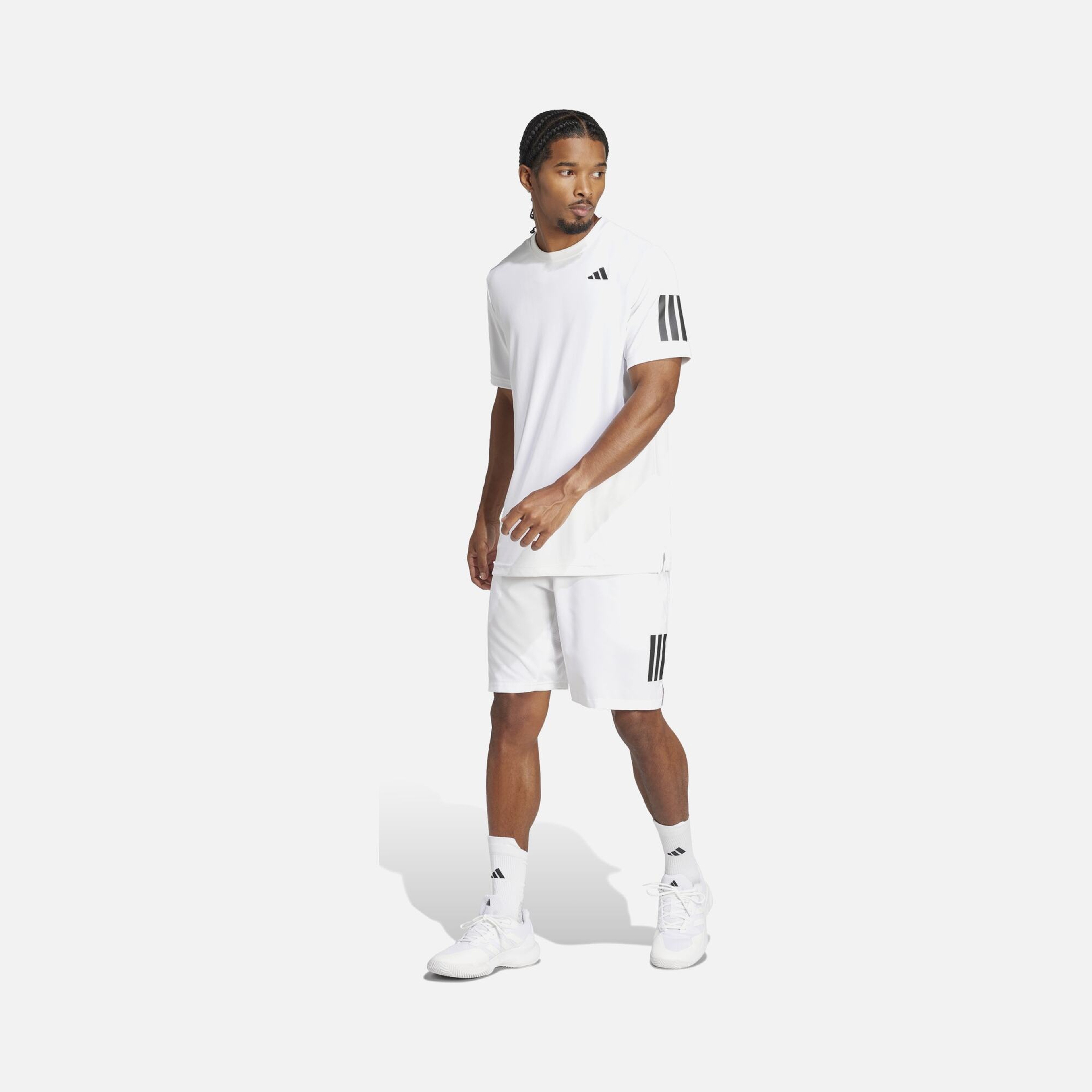 adidas Club Tennis Climacool 3-Stripes Erkek Tişört