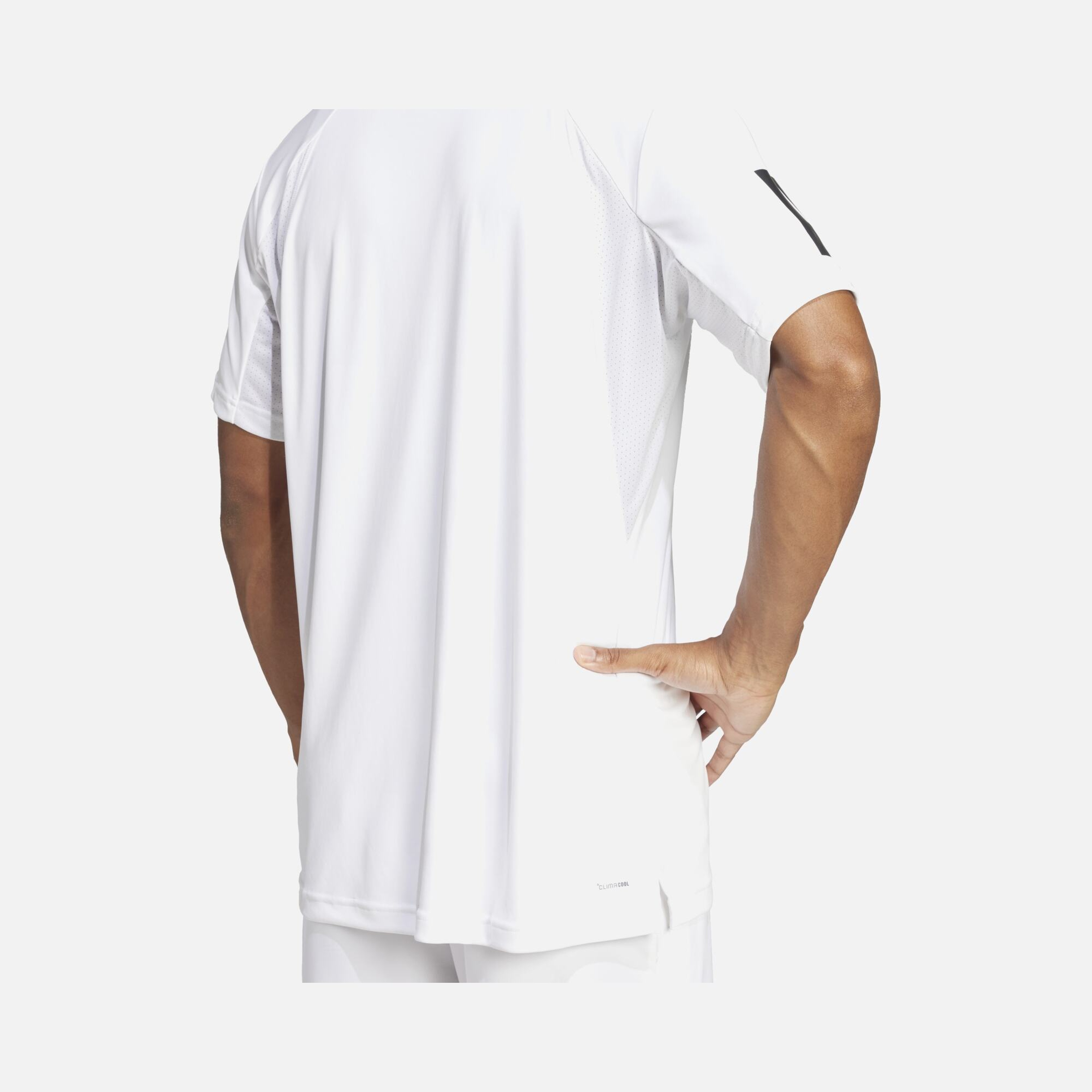 adidas Club Tennis Climacool 3-Stripes Erkek Tişört