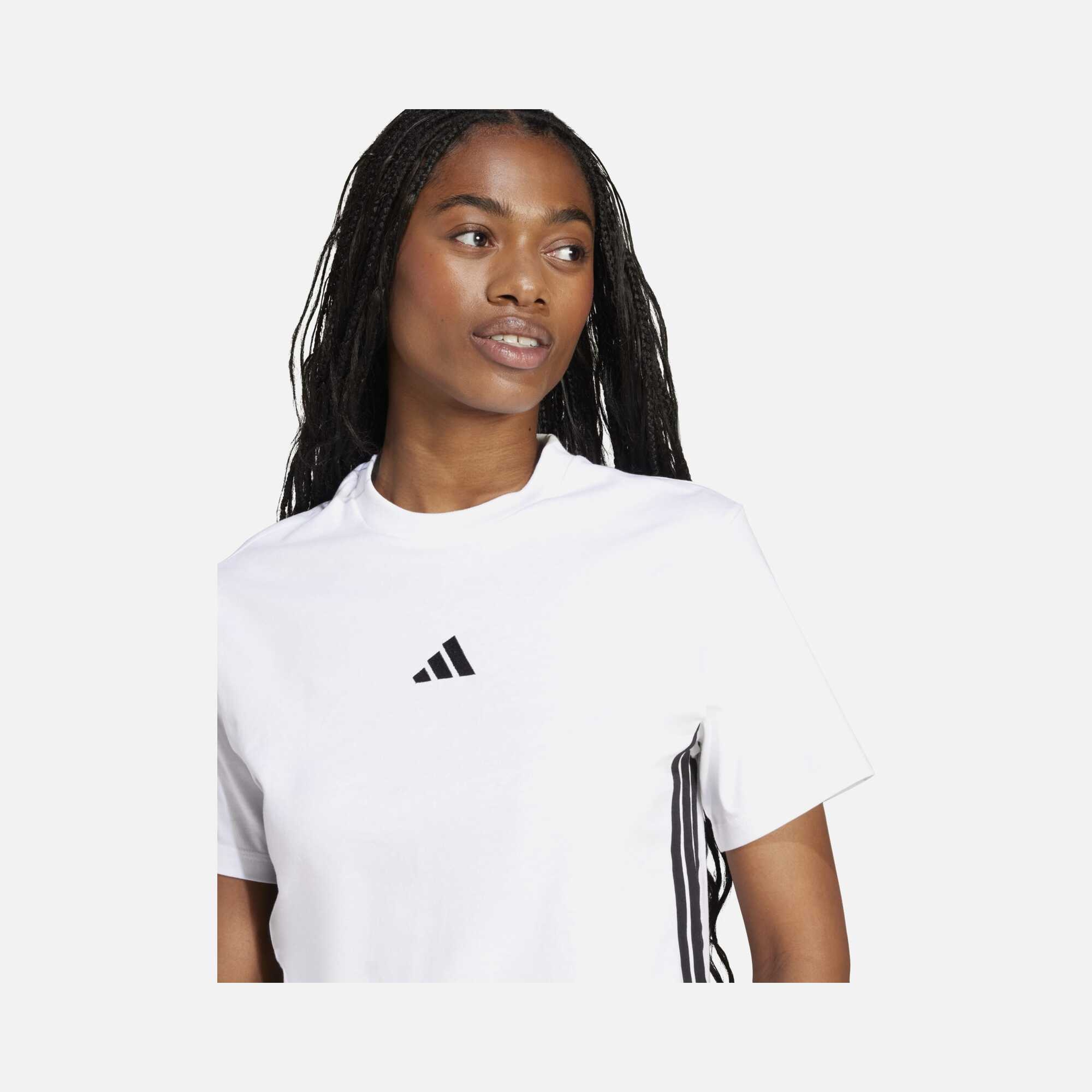 adidas Essentials 3-Stripes Cotton Kadın Tişört