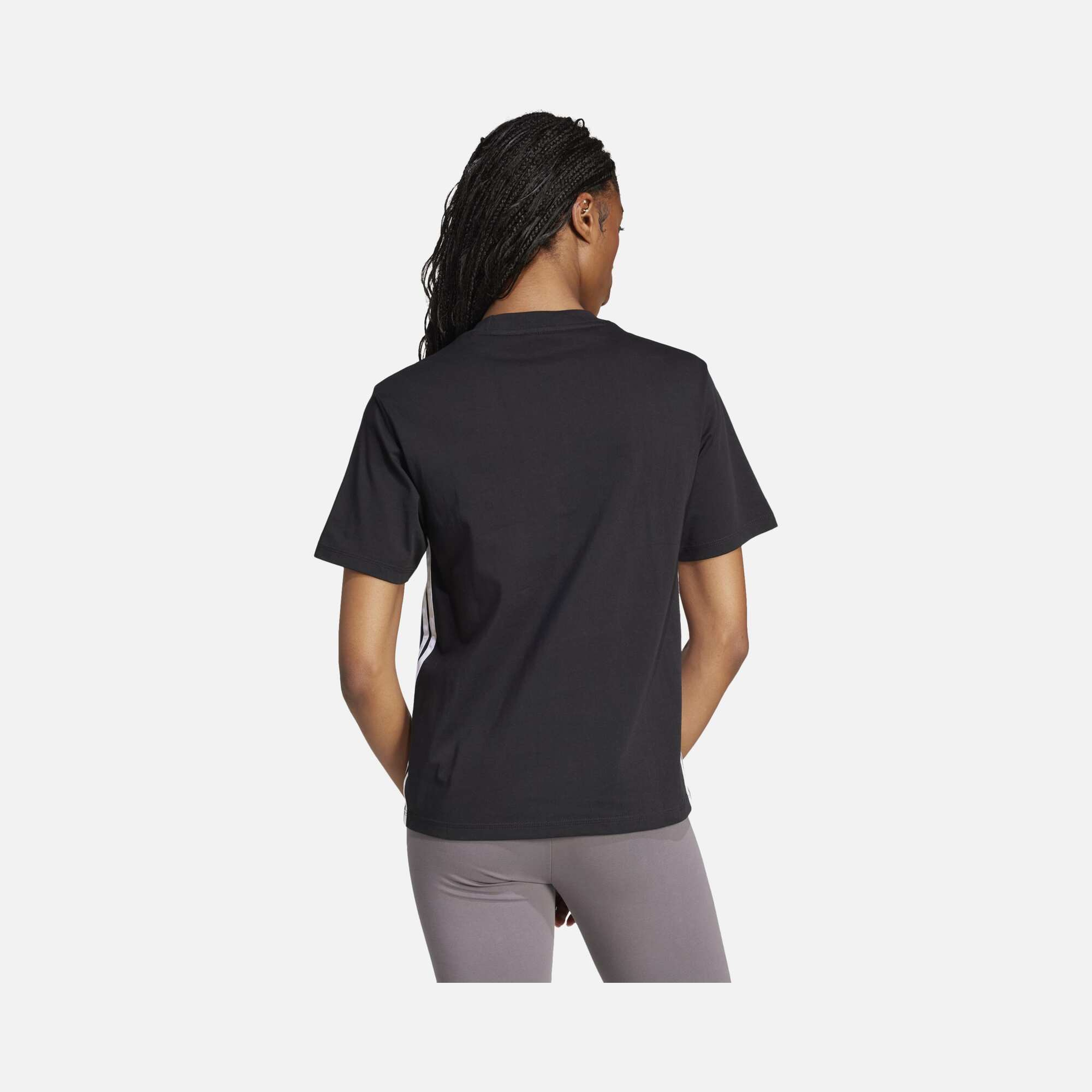 adidas Essentials 3-Stripes Cotton Kadın Tişört