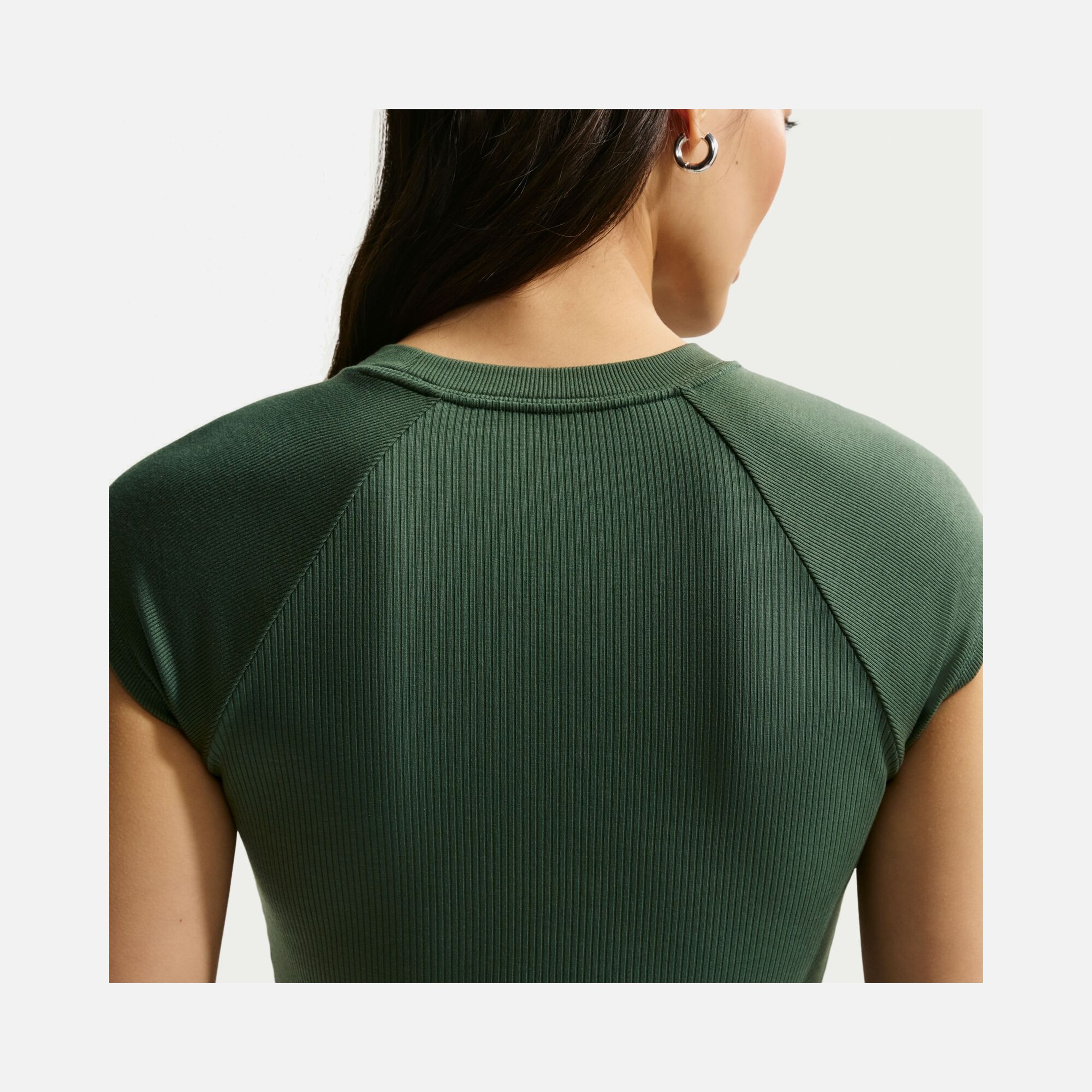 Nike Nsw Chill Knit Rib Ss Top Kadın Tişört