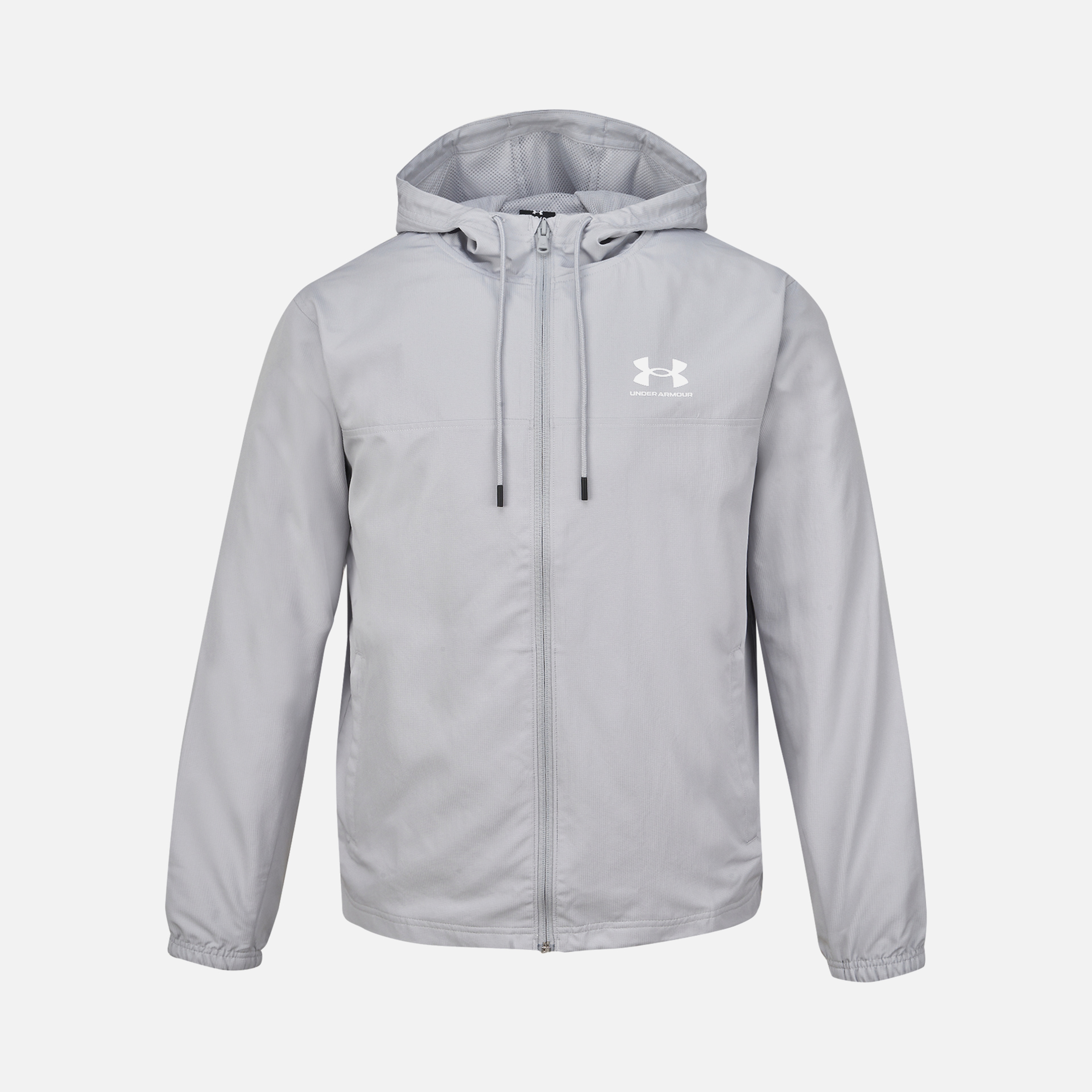Under Armour Sportswear Rival Woven Windbreaker Loose Cut Full-Zip Hoodie Erkek Ceket