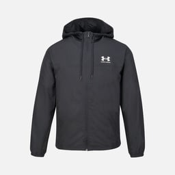 Under Armour Sportswear Rival Woven Windbreaker Loose Cut Full-Zip Hoodie Erkek Ceket