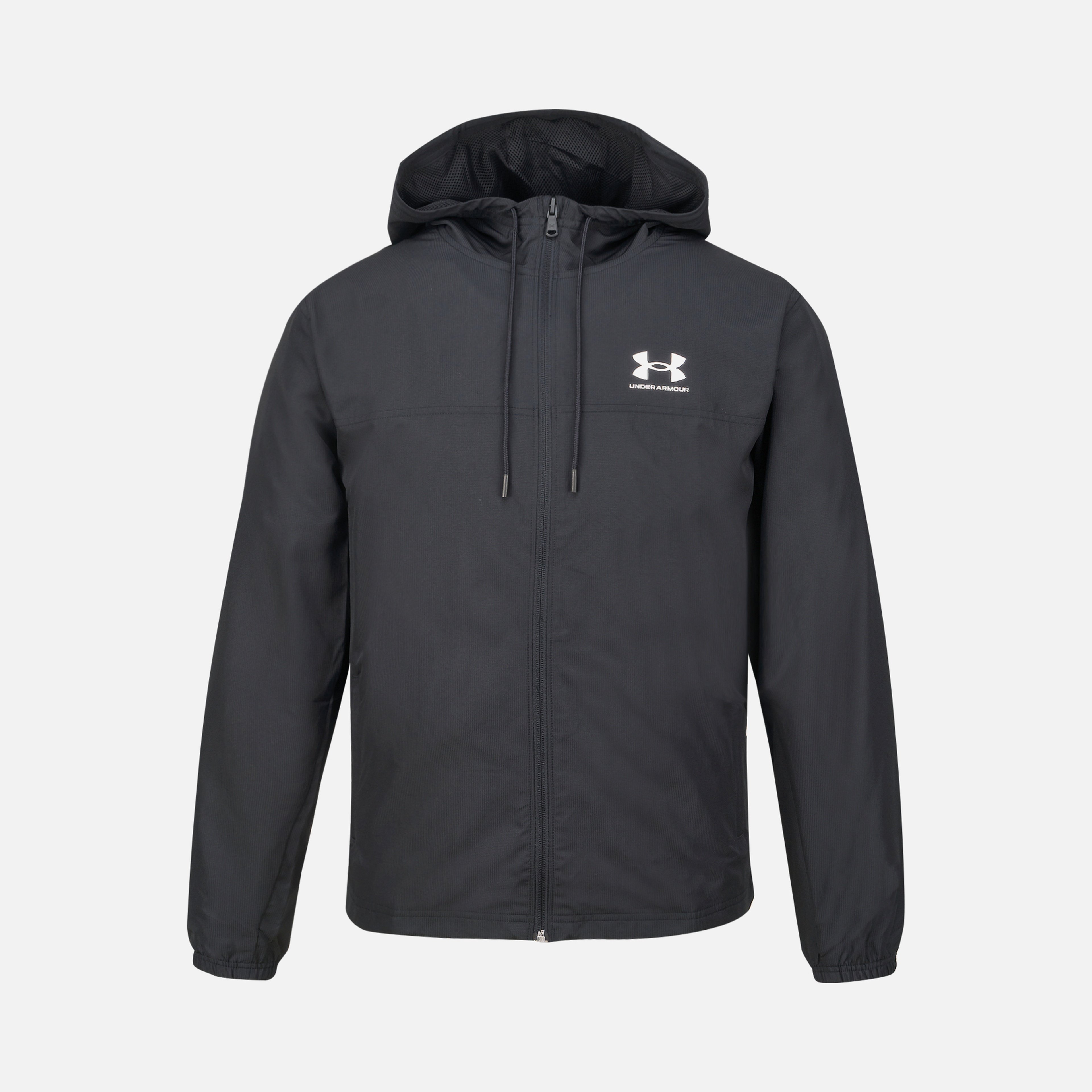 Under Armour Sportswear Rival Woven Windbreaker Loose Cut Full-Zip Hoodie Erkek Ceket