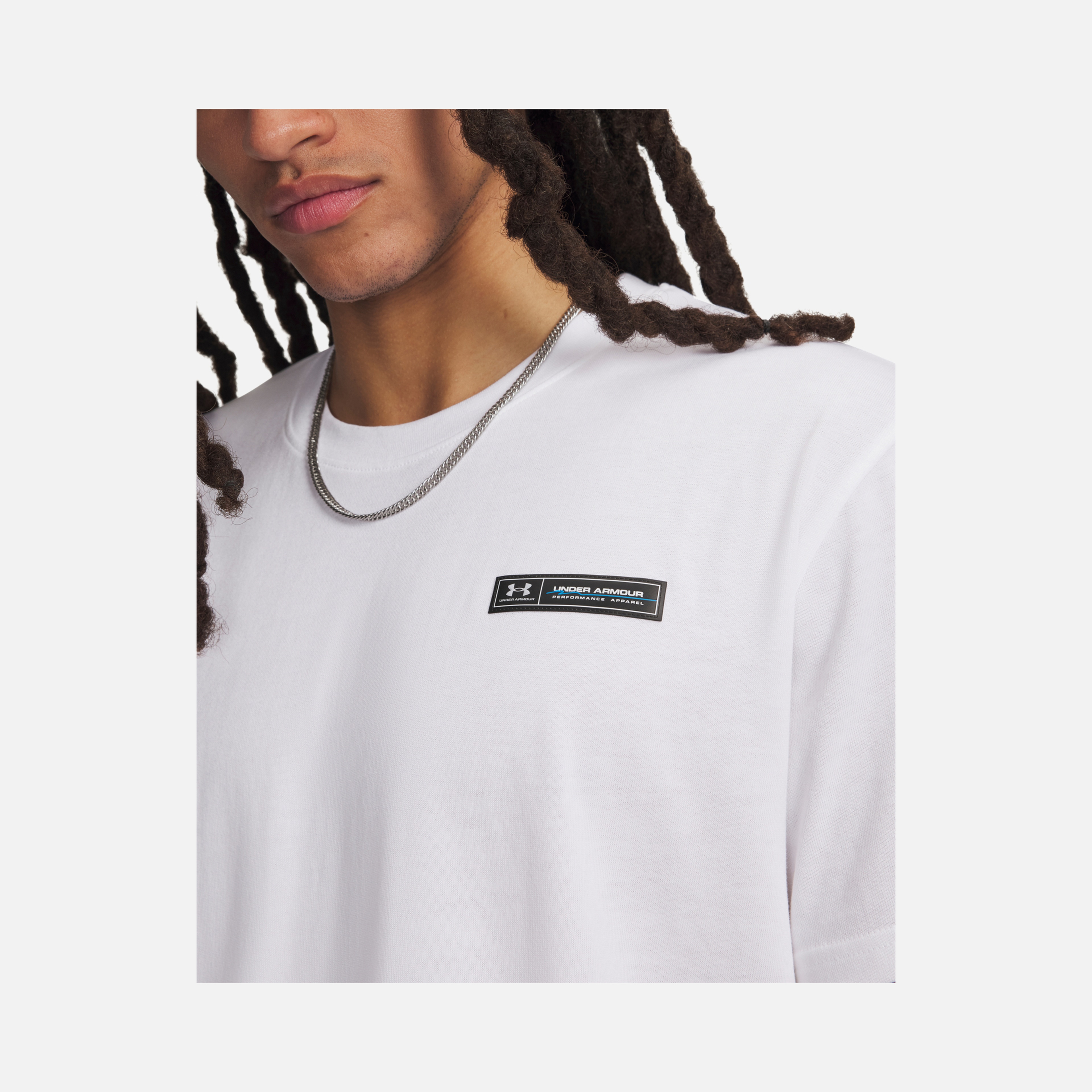 Under Armour Sportswear Heavyweight Armour Label Loose Cut Short-Sleeve Erkek Tişört