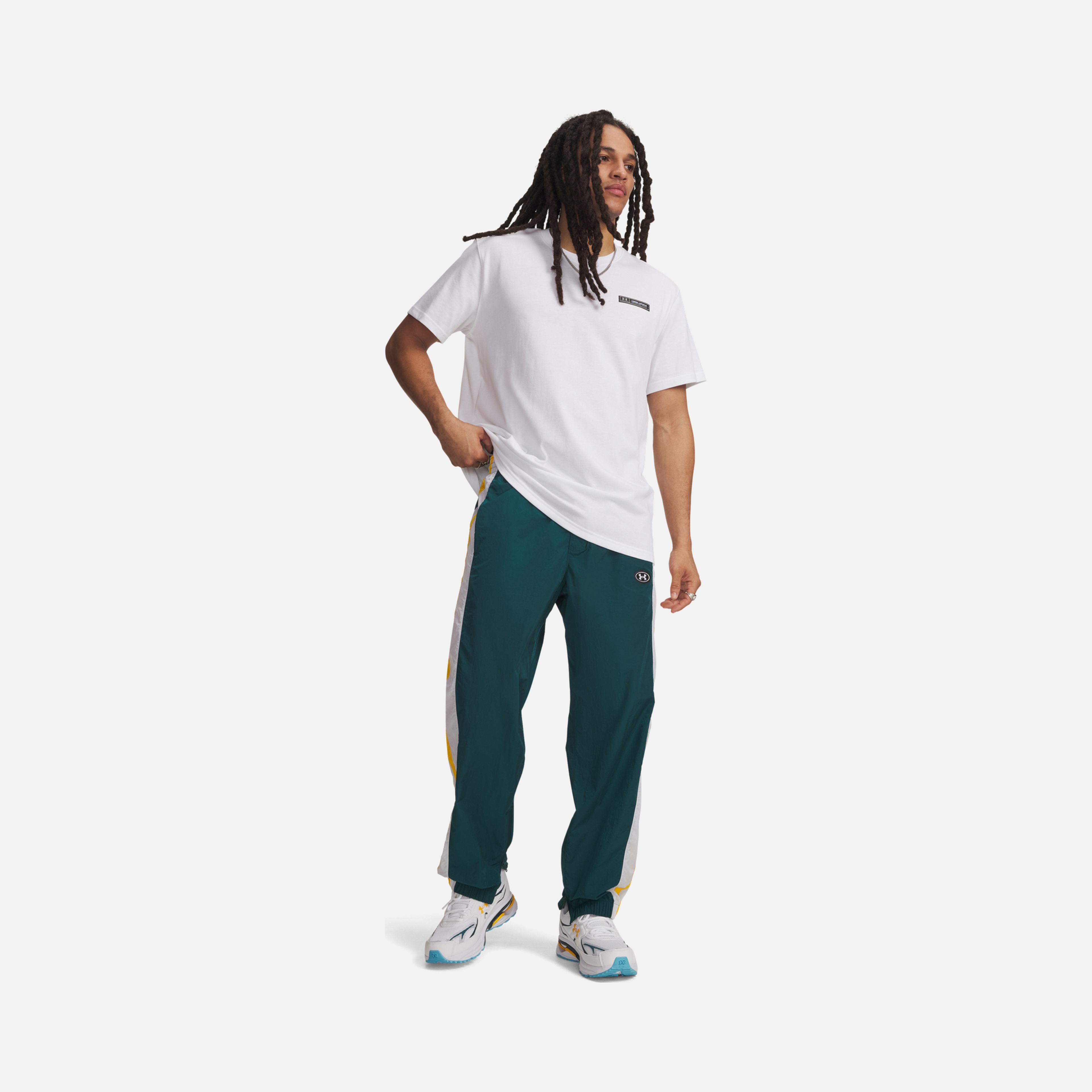 Under Armour Sportswear Heavyweight Armour Label Loose Cut Short-Sleeve Erkek Tişört