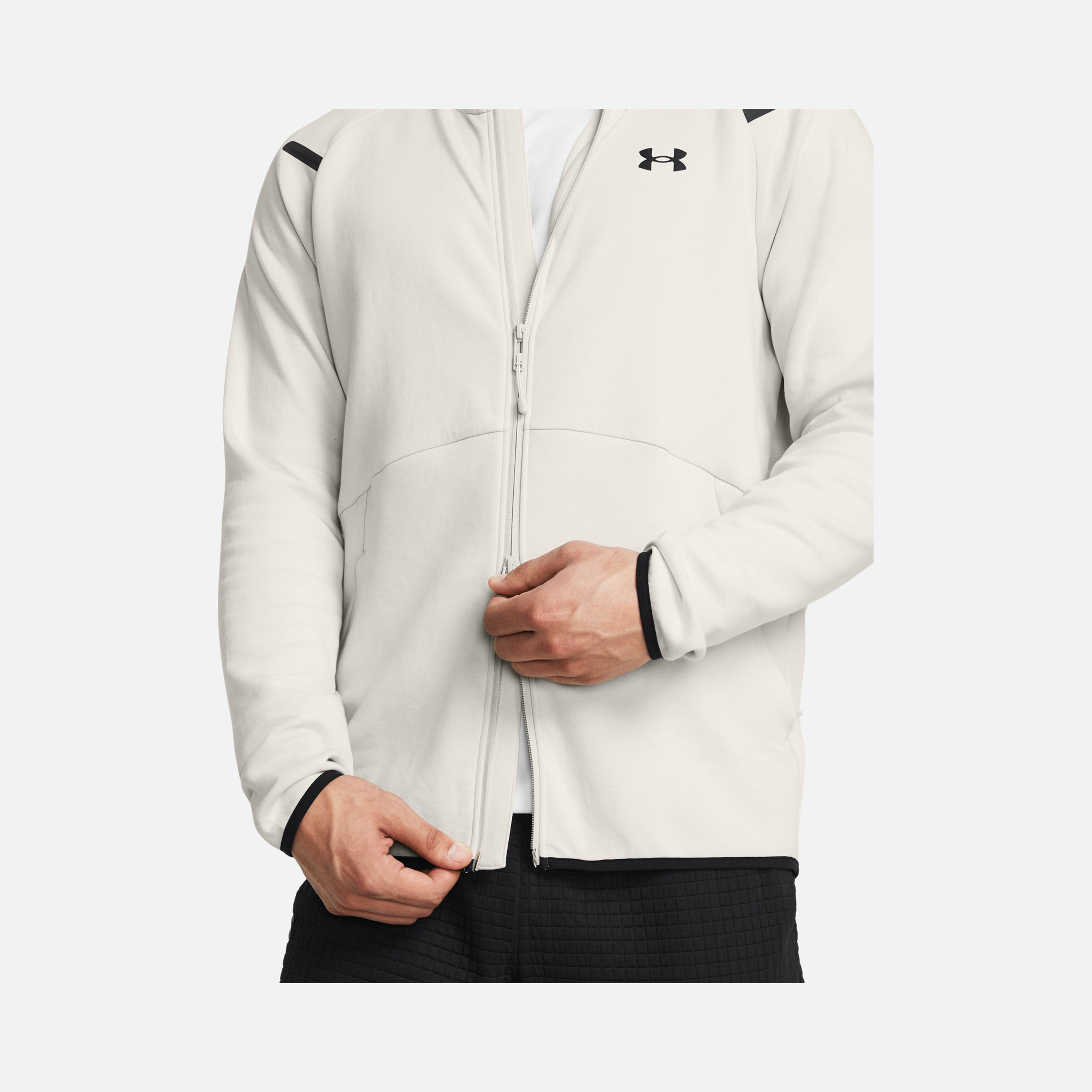 Under Armour Sportswear Unstoppable Fleece Slim Cut Full-Zip Hooded Erkek Sweatshirt