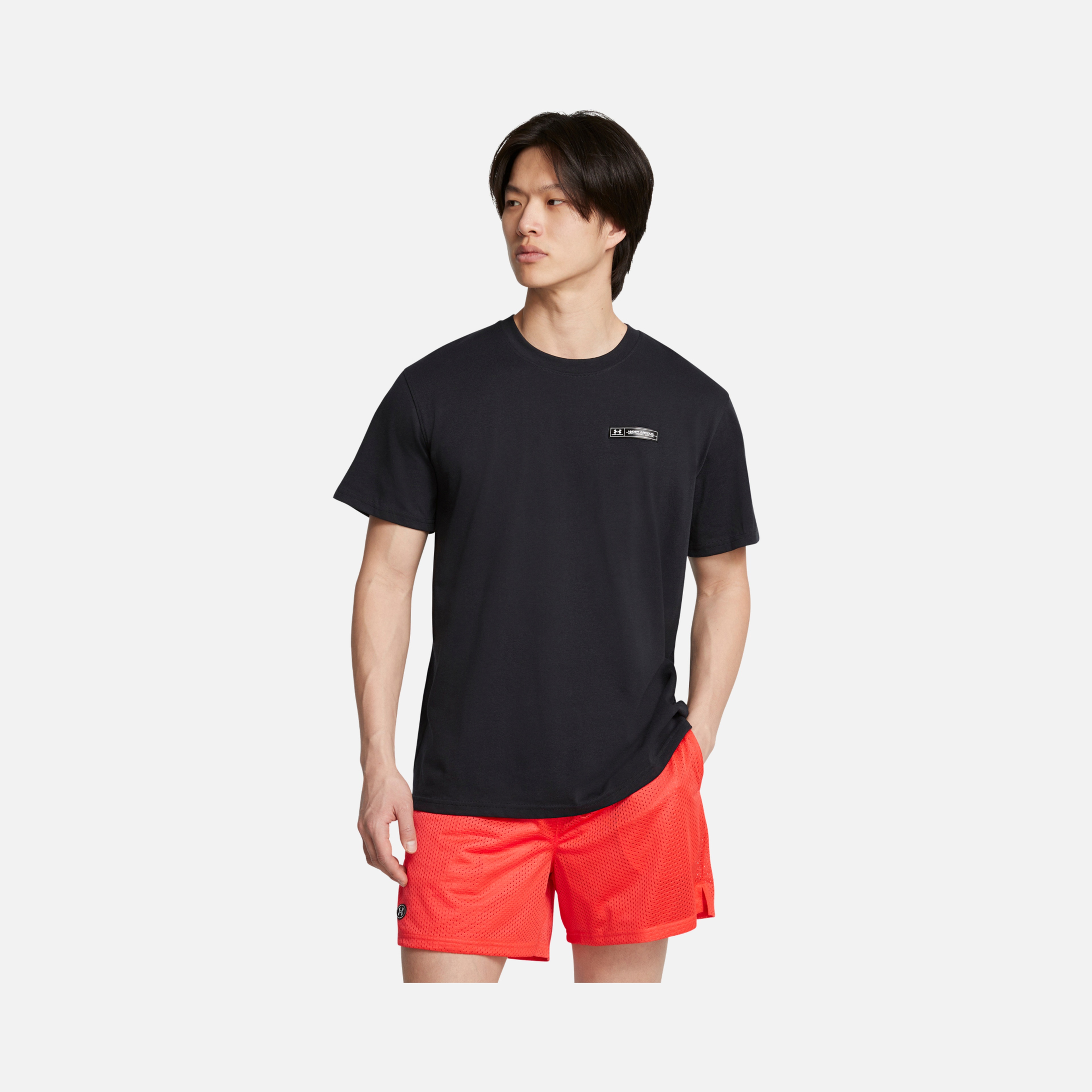 Under Armour Sportswear Heavyweight Armour Label Loose Cut Short-Sleeve Erkek Tişört