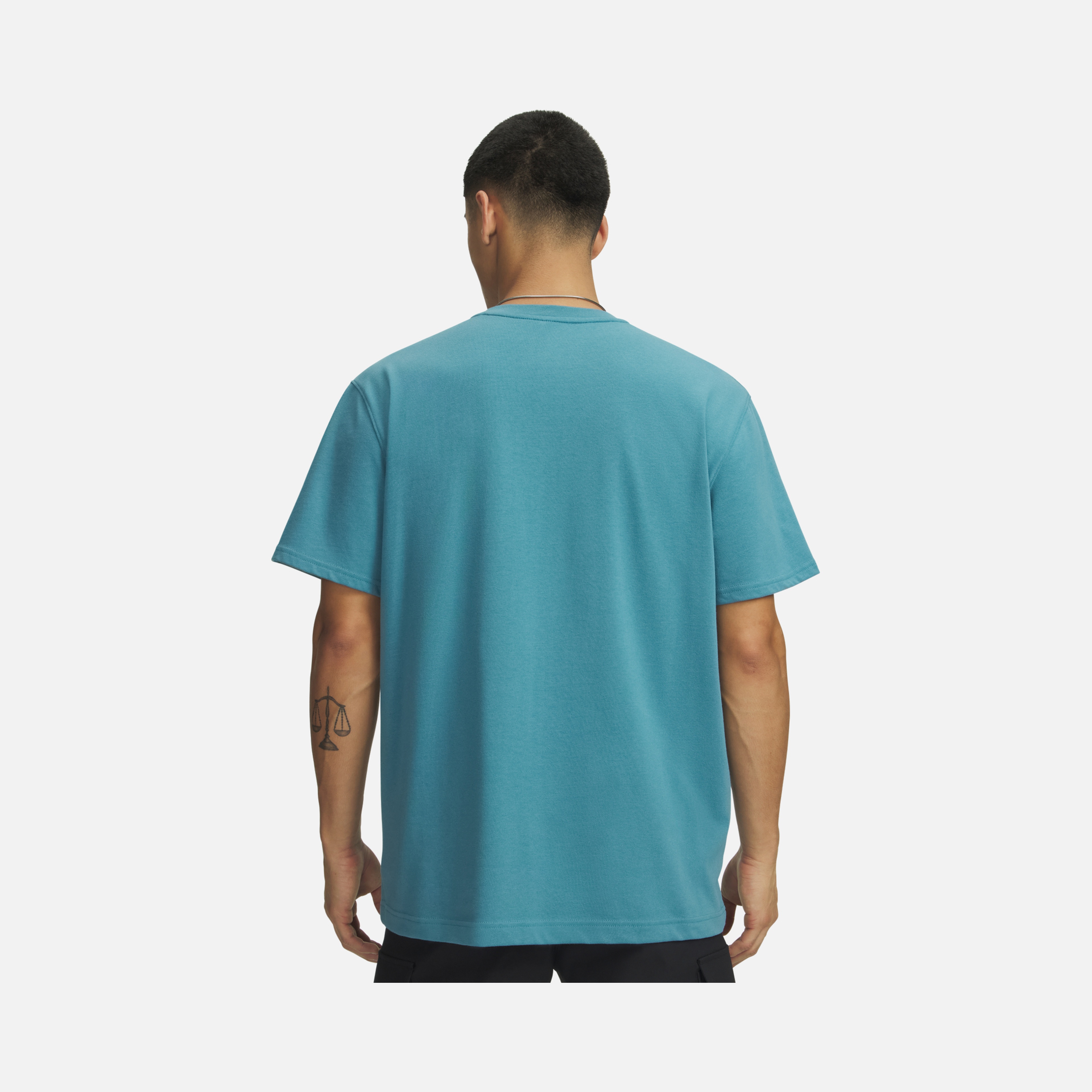 Under Armour Logo EMB Heavyweight Training Short-Sleeve Erkek Tişört