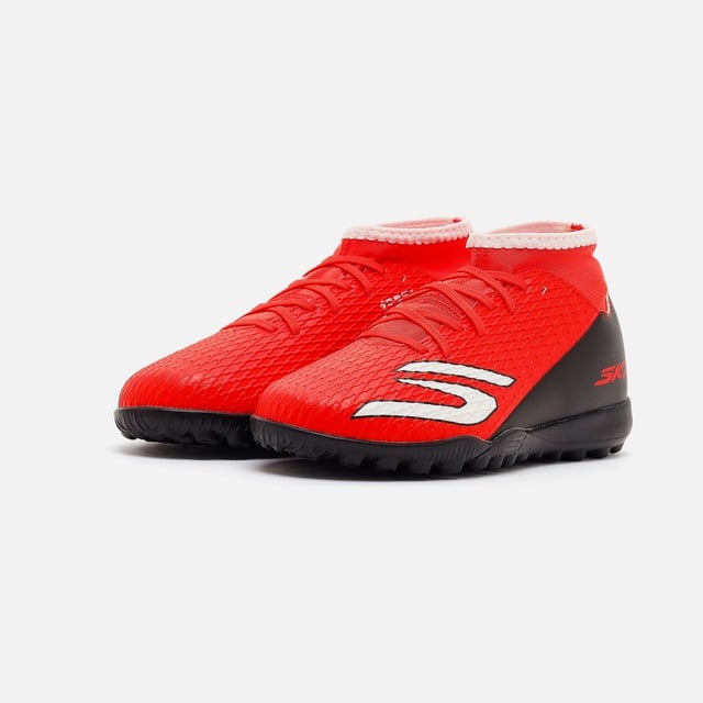 Skechers Kırmızı Skechers Tf Jr Youth Halı Saha Ayakkabısı