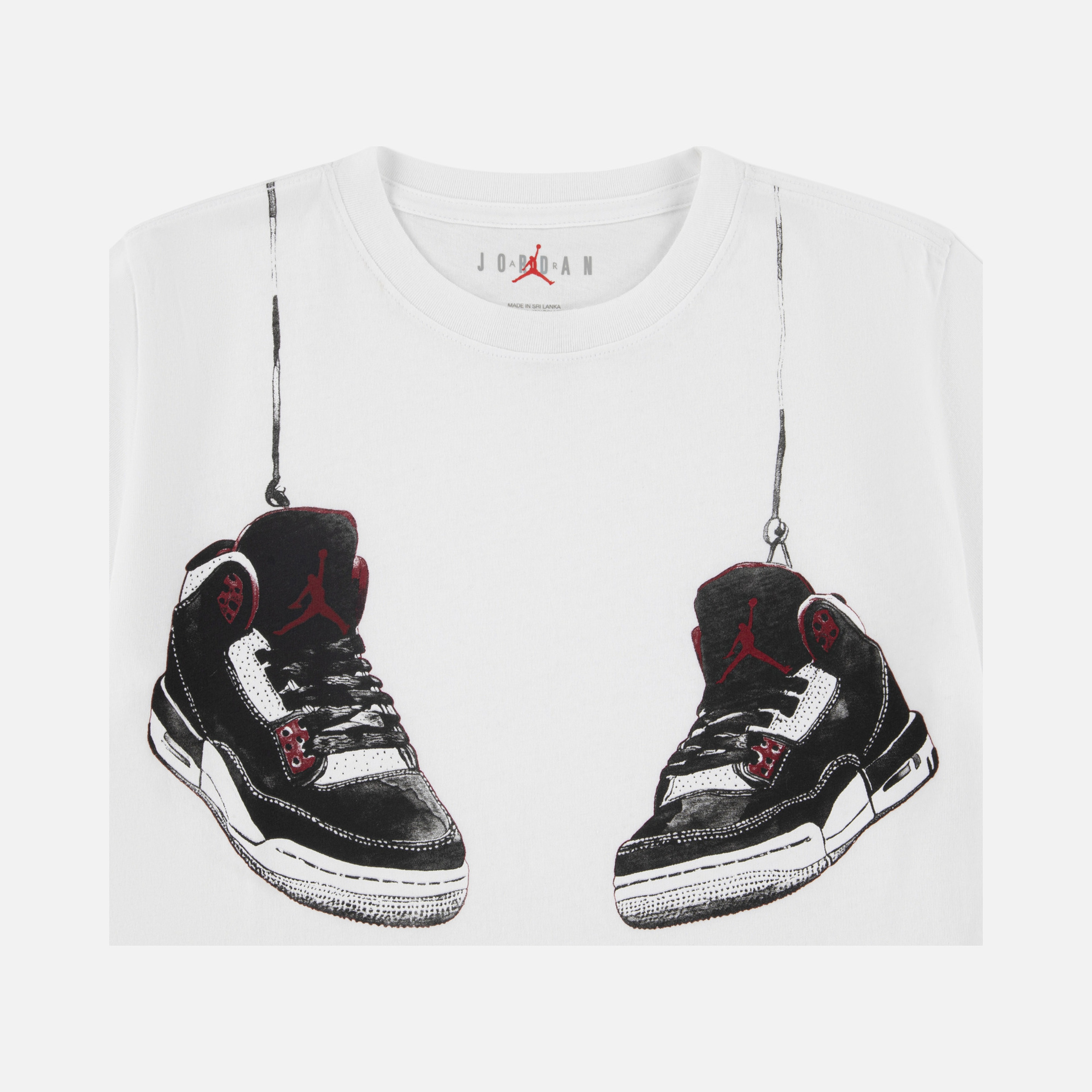 Nike Jordan Brand Aj3 Shoe Strings SS26 Çocuk Tişört