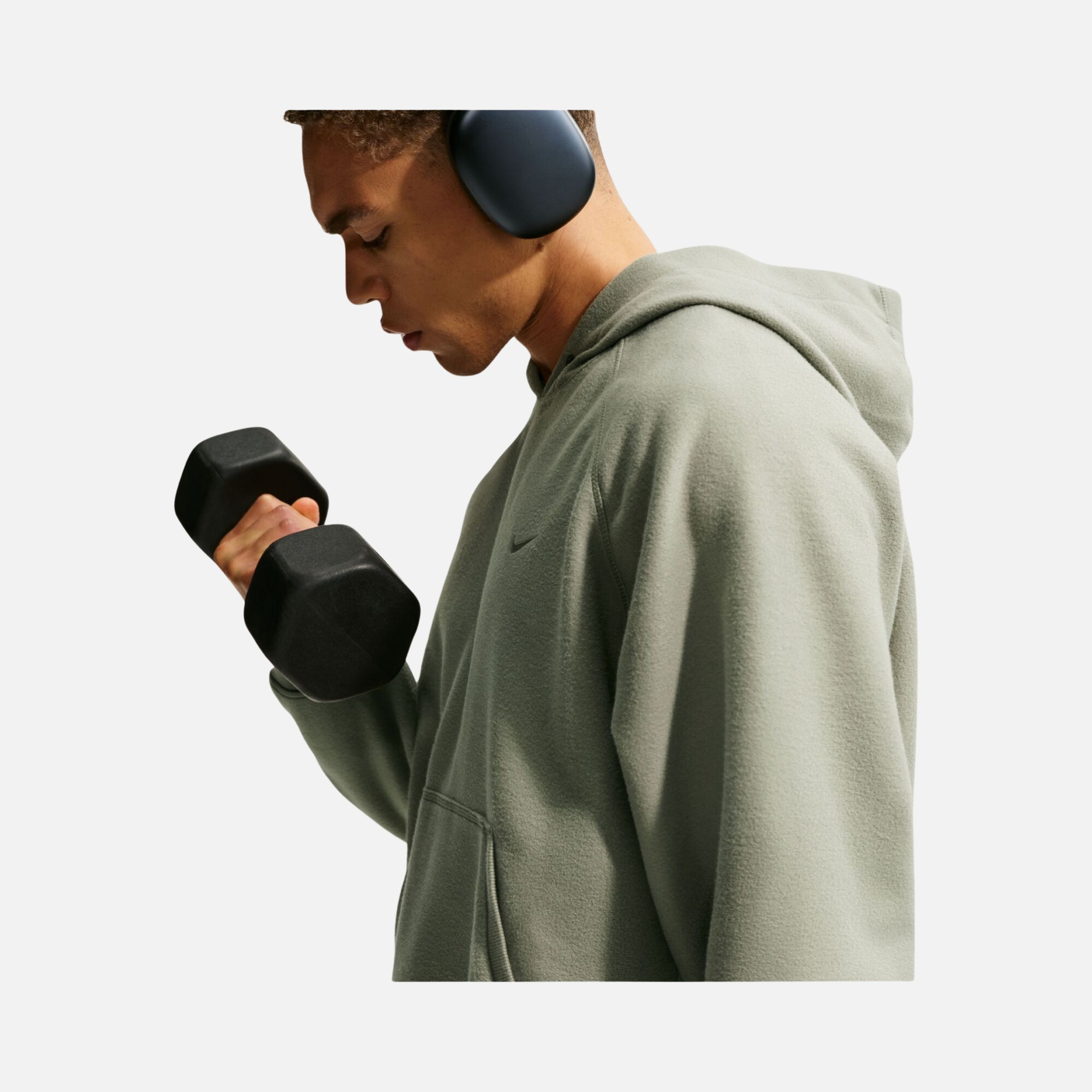 Nike M Dri-fit Nac Fleece Po Hoodie Erkek Sweatshirt