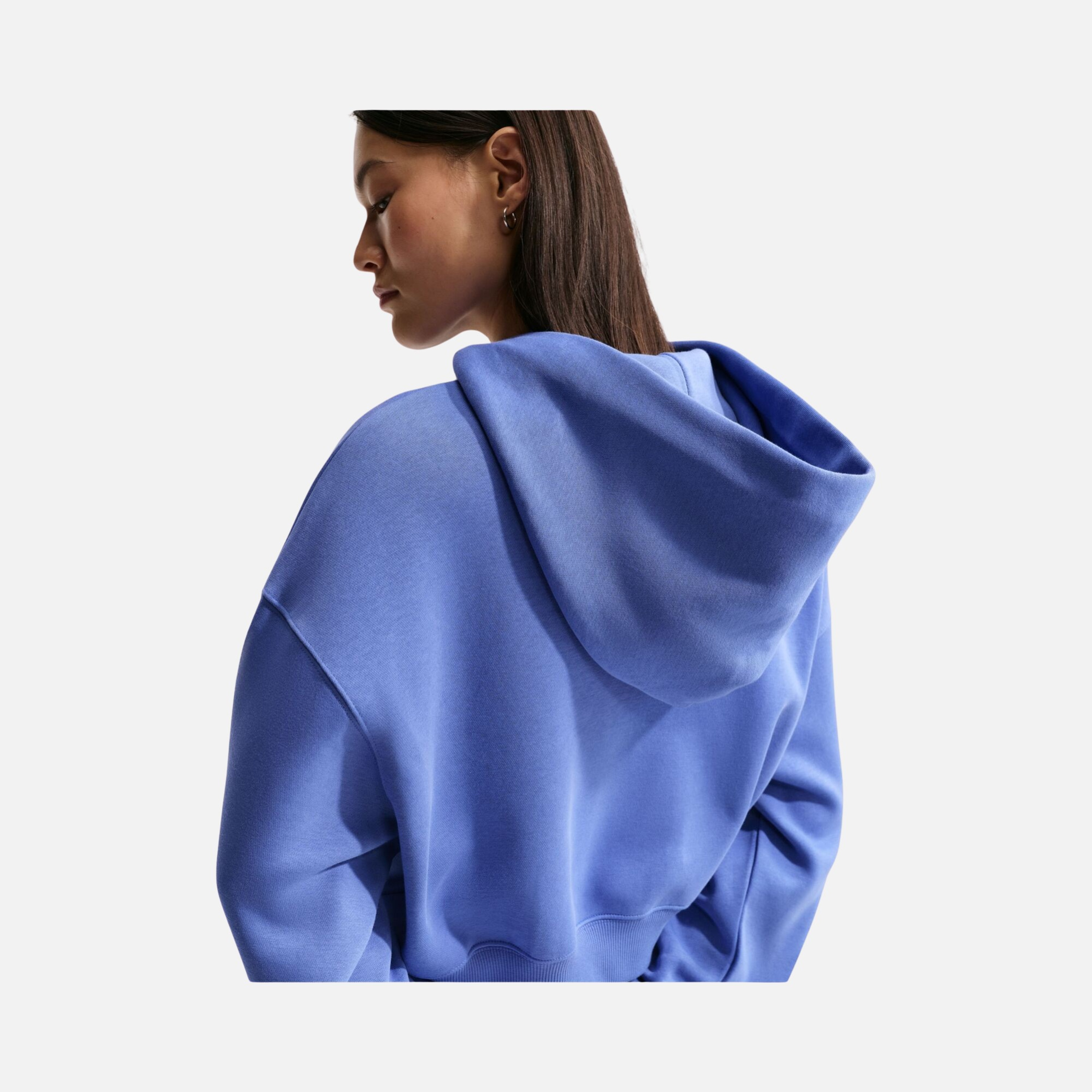 Nike Sportswear Phoneix Fleece Os Crop Kadın Kapüşonlu Sweatshirt