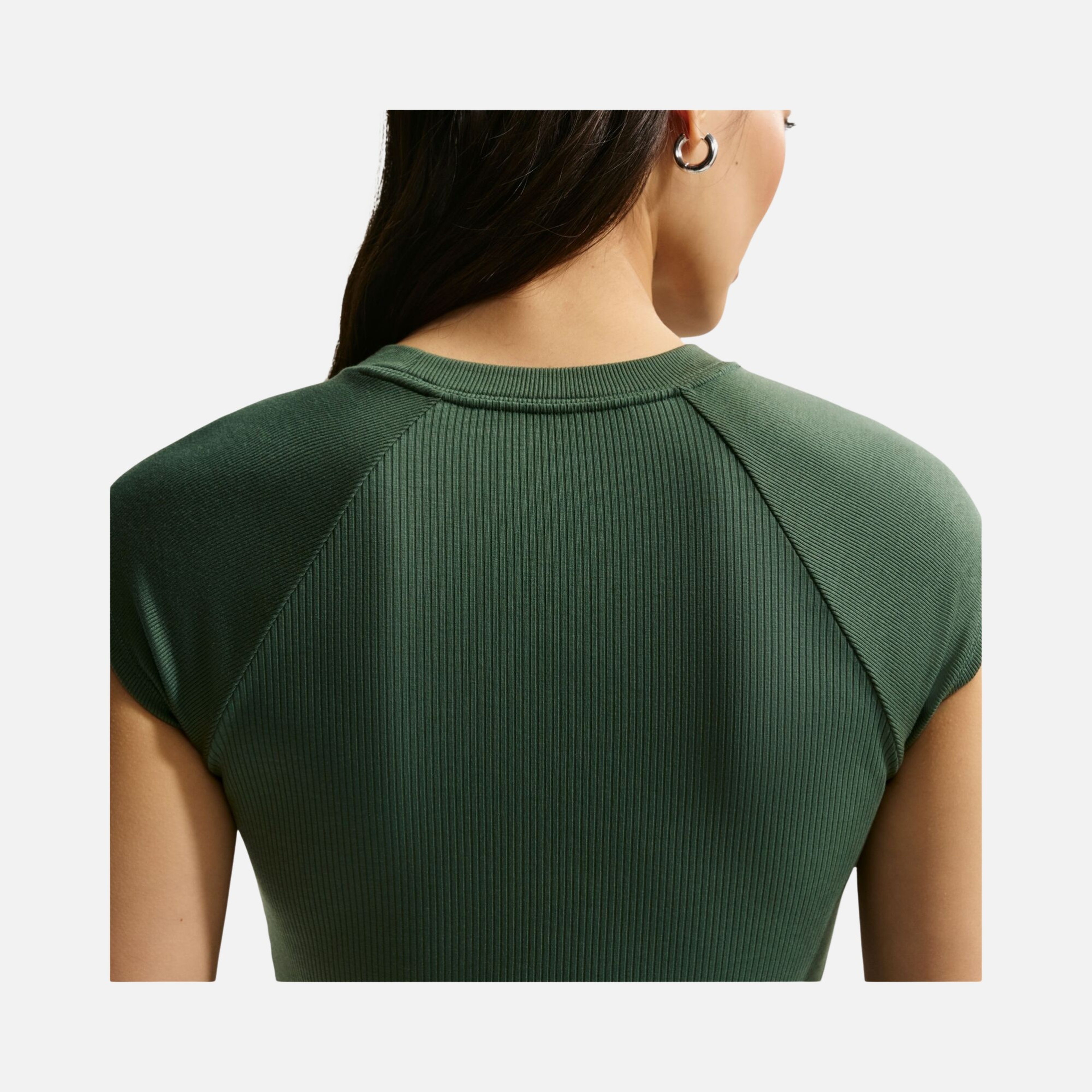 Nike Nsw Chill Knit Rib Ss Top Kadın Tişört