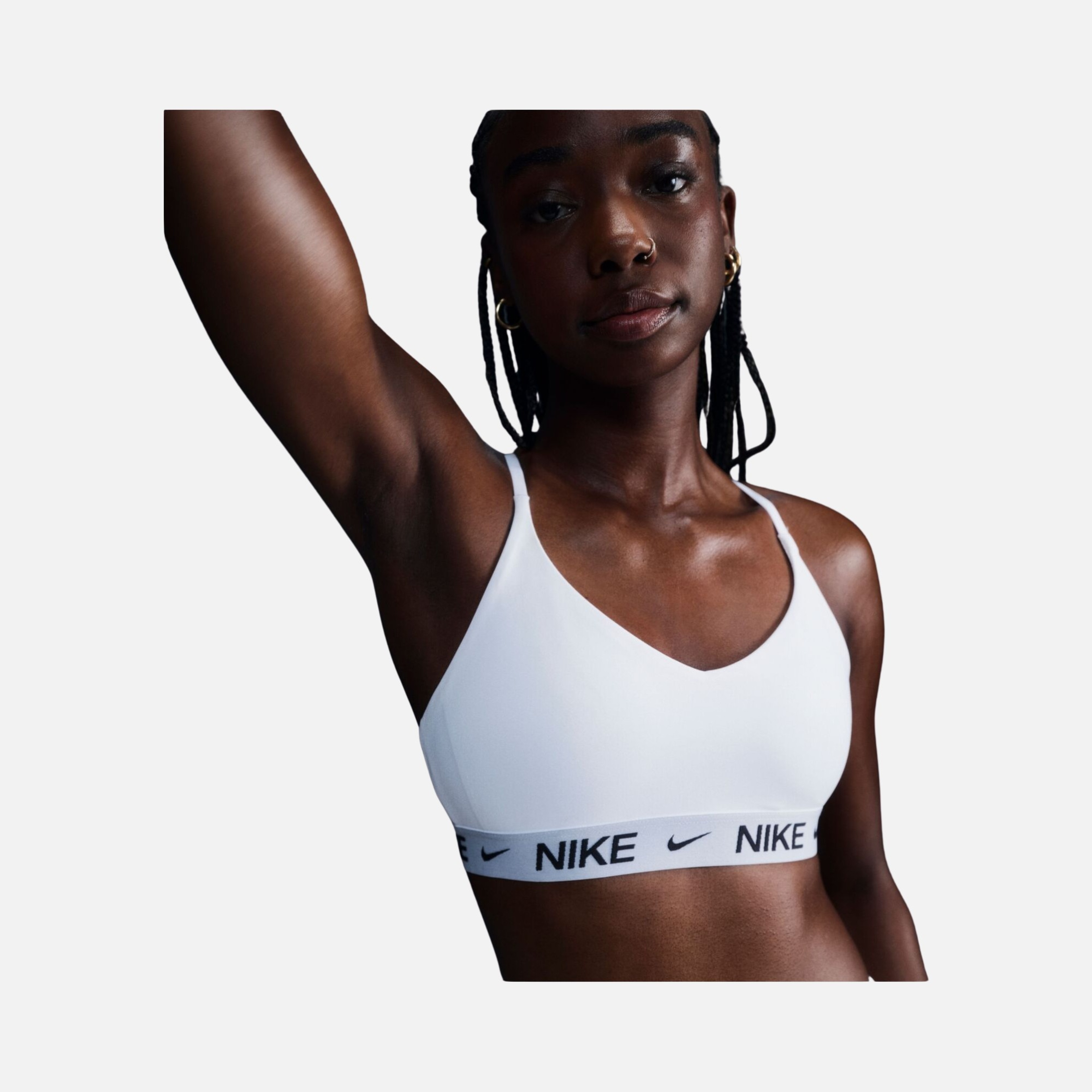 Nike Indy Light-Support Padded Adjustable Training Sports Kadın Bra