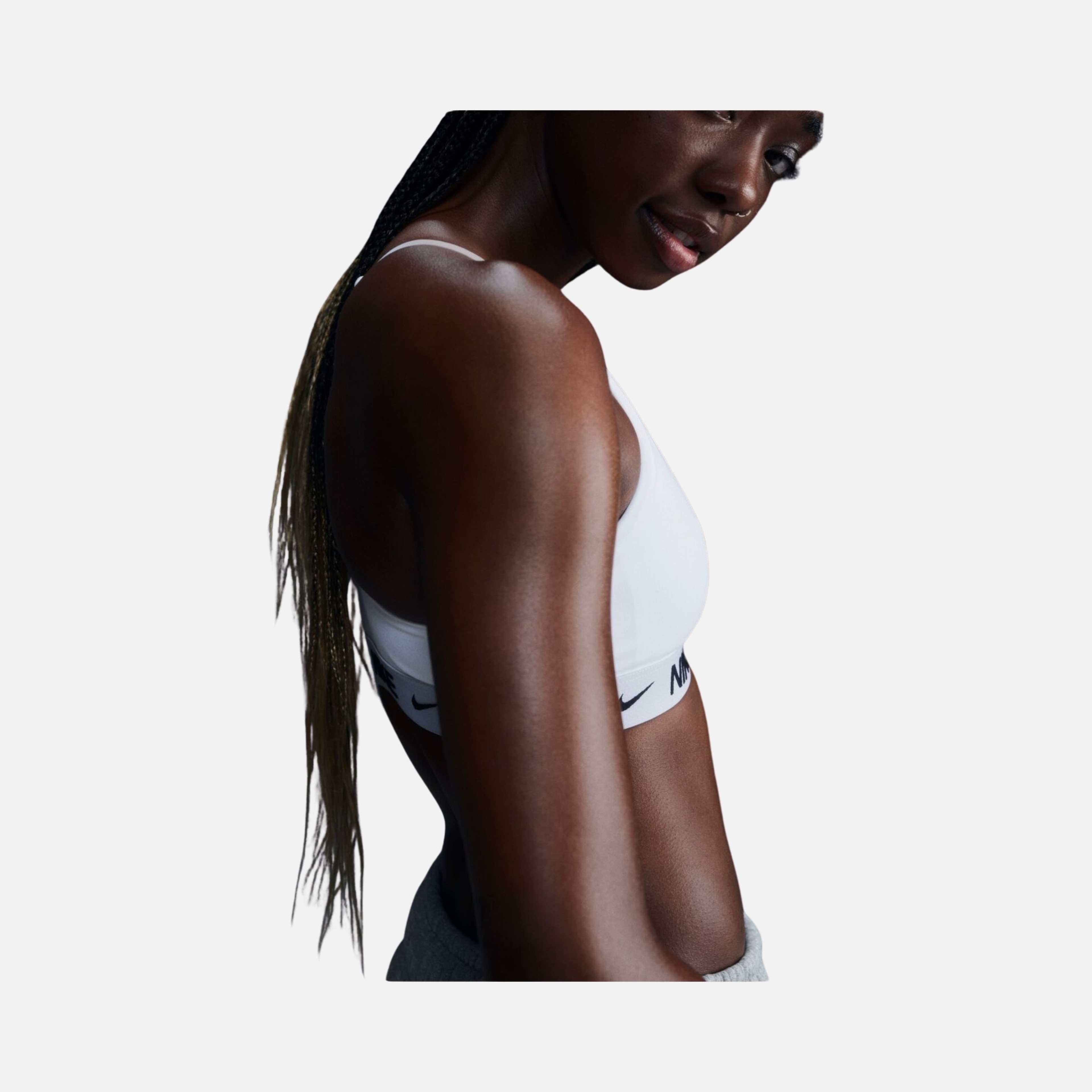 Nike Indy Light-Support Padded Adjustable Training Sports Kadın Bra