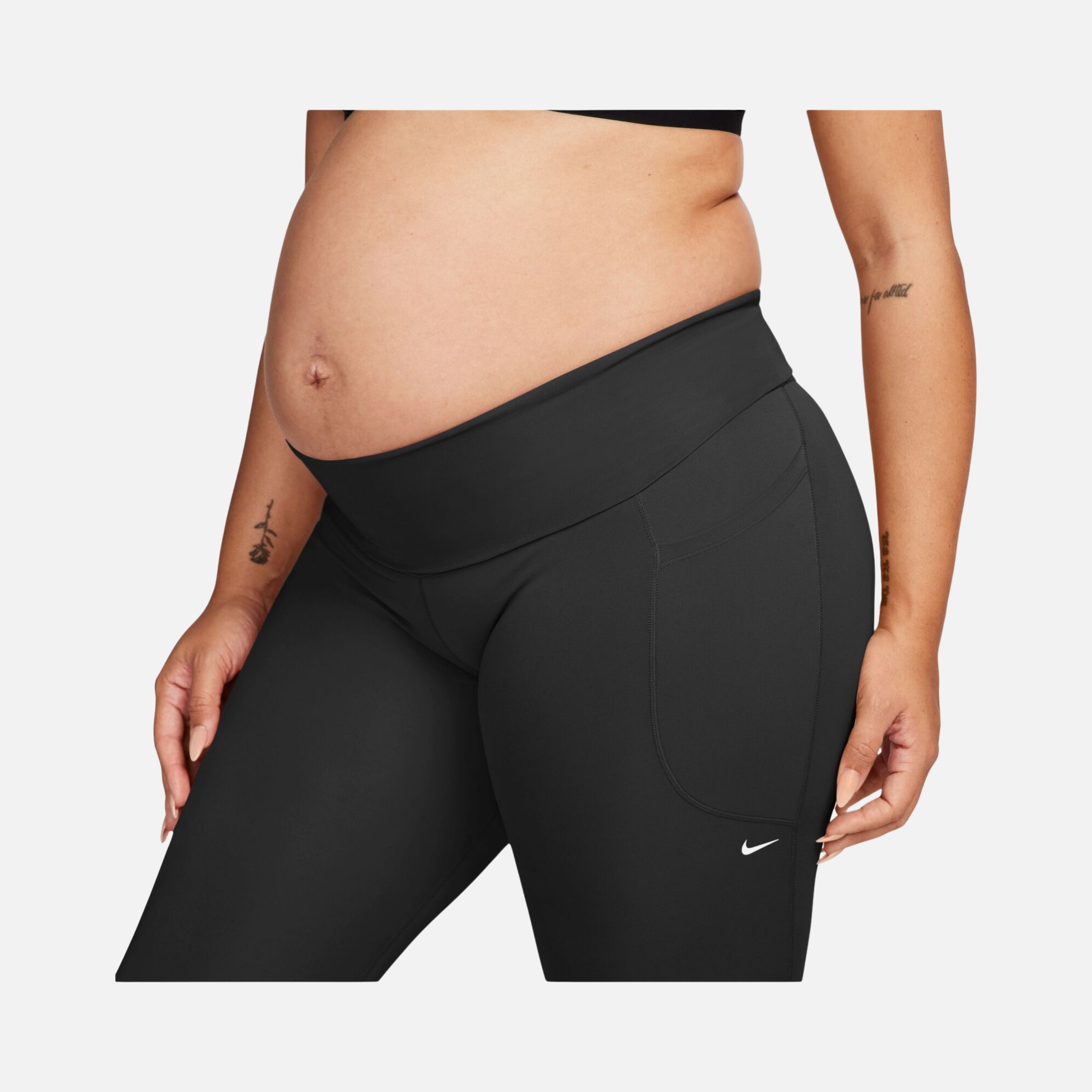 Nike One Dri-Fit High-Waisted 7/8 With Pockets Training (Maternity) Kadın Tayt