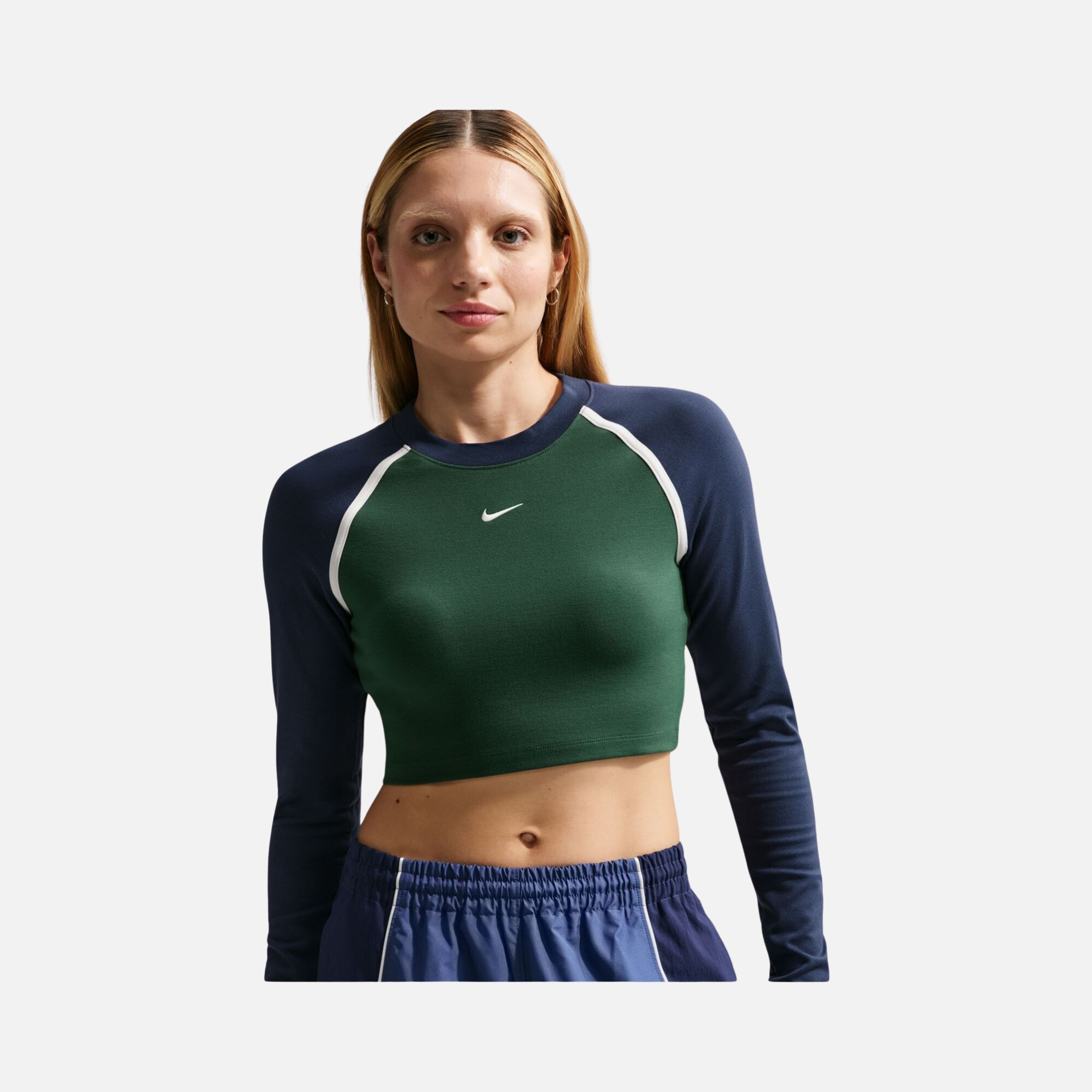 Nike Nsw Street Ls Body Bold Cr Kadın Tişört