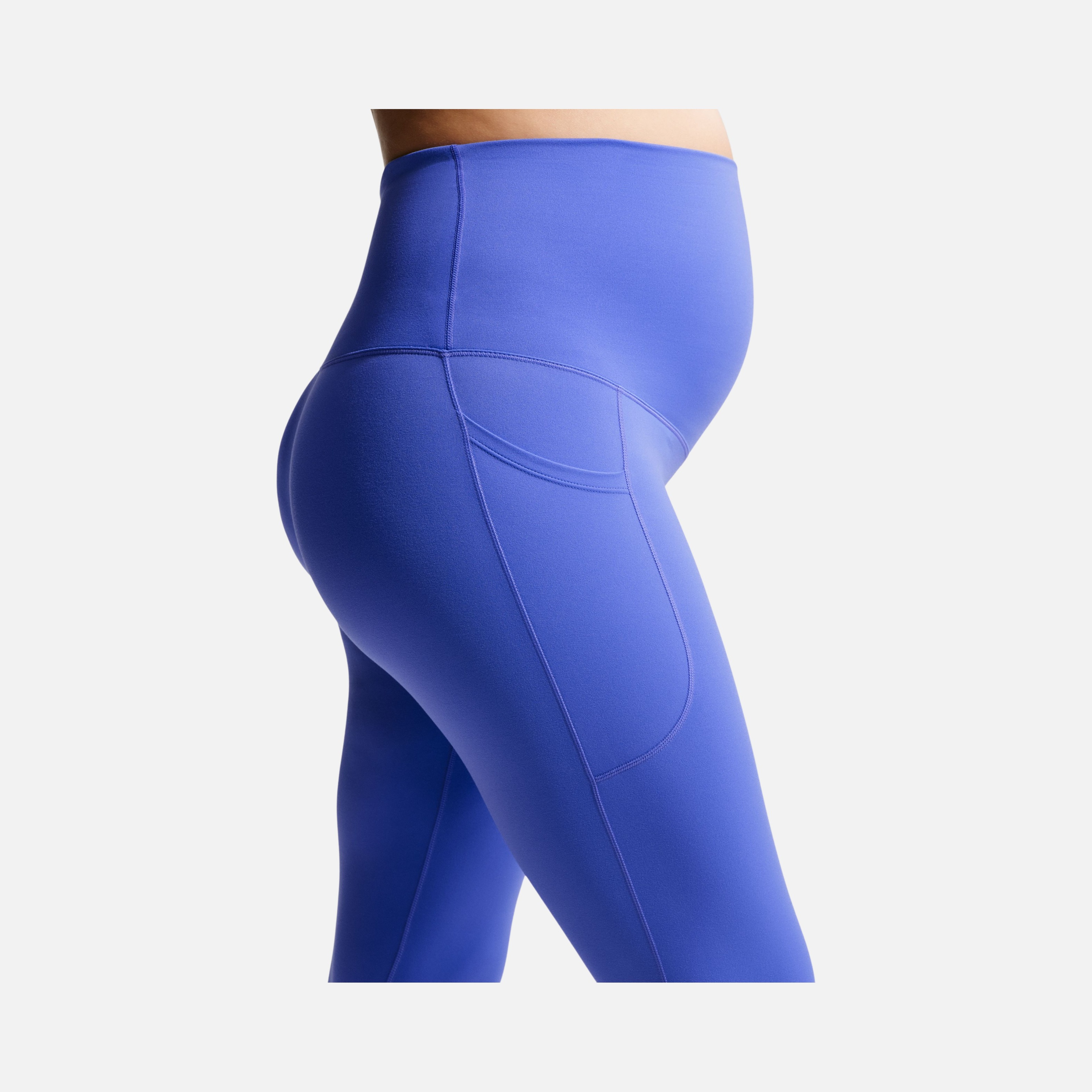 Nike One Dri-Fit High-Waisted 7/8 With Pockets Training (Maternity) Kadın Tayt