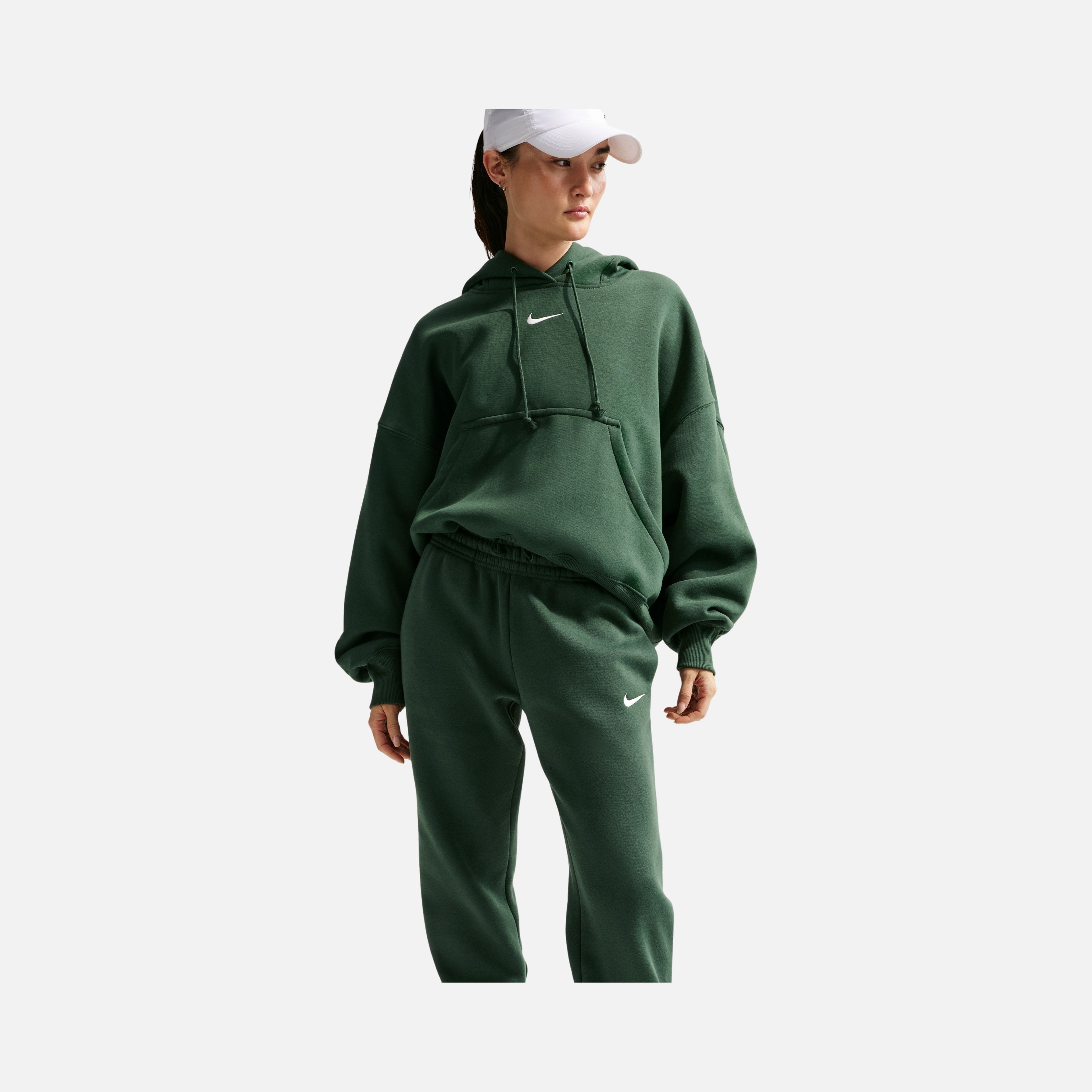 Nike Sportswear Phoenix Fleece Mid-Rise Kadın Pantolon