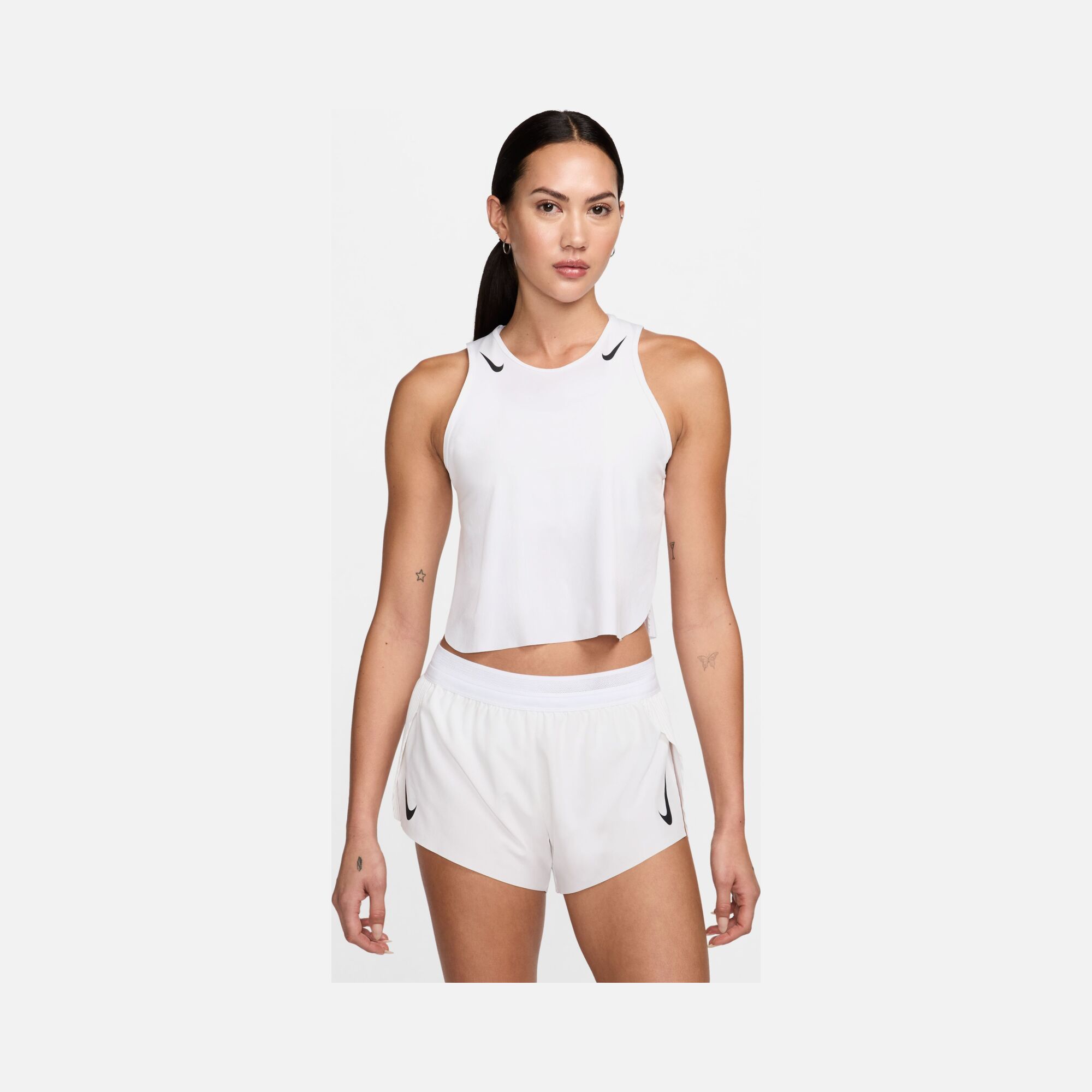 Nike AeroSwift Dri-Fit ADV Cropped Running Kadın Atlet