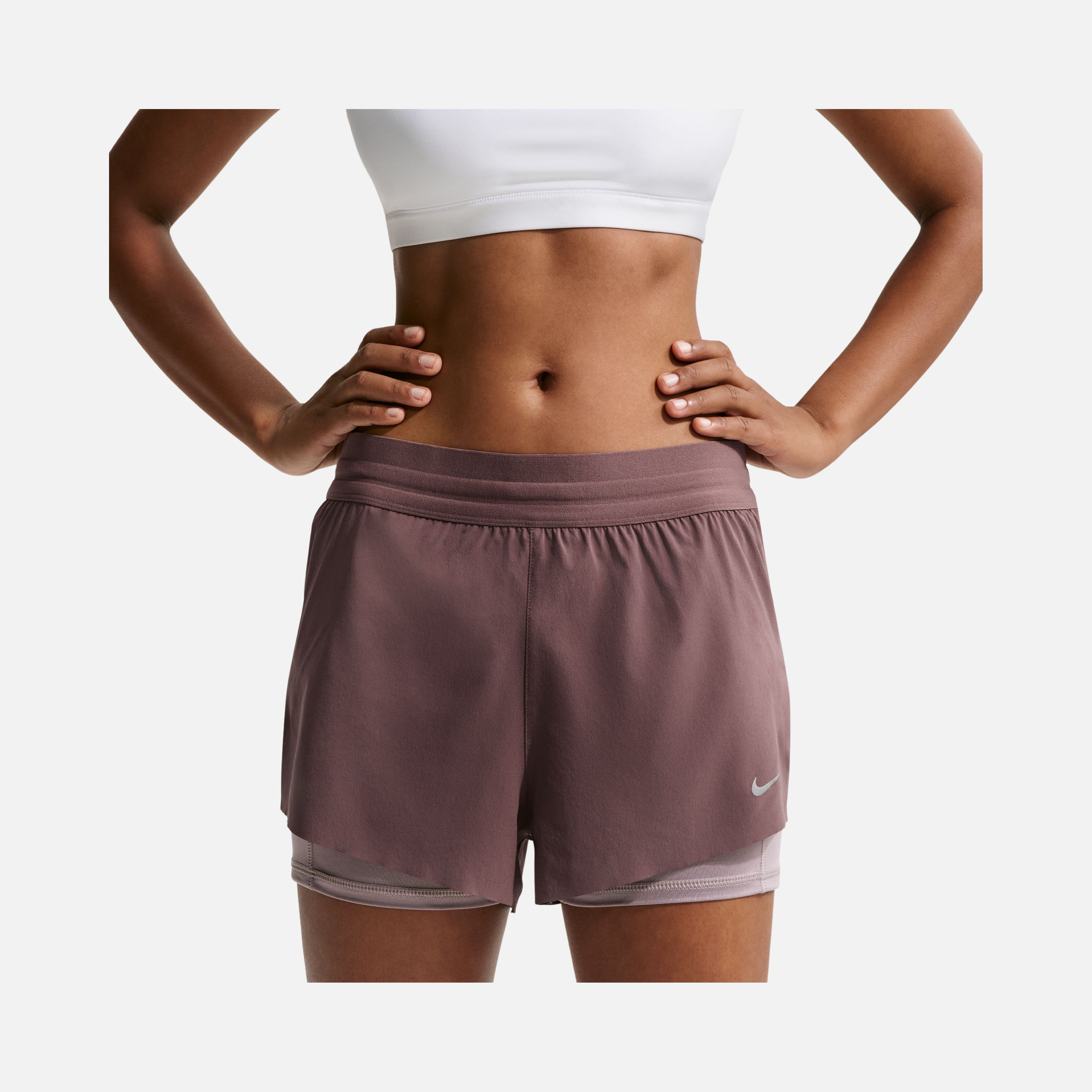 Nike Swift Dri-Fit High Waist 2-in-1 Running Kadın Şort